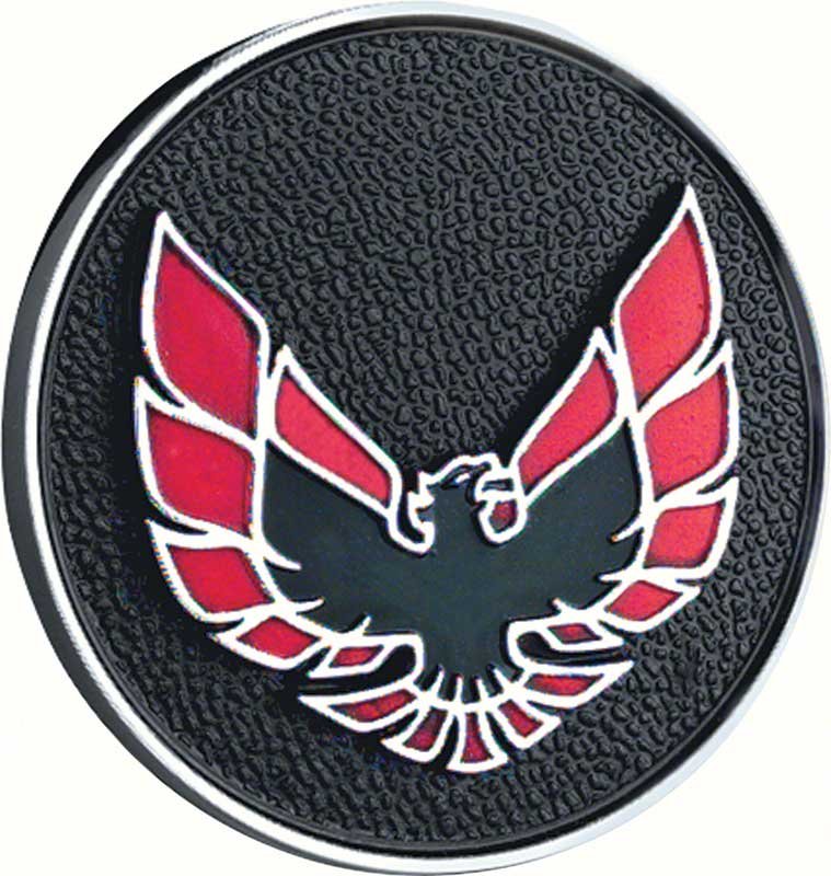 1970-81 Firebird; Door Panel Emblem ; Red Bird; Each — Restore A