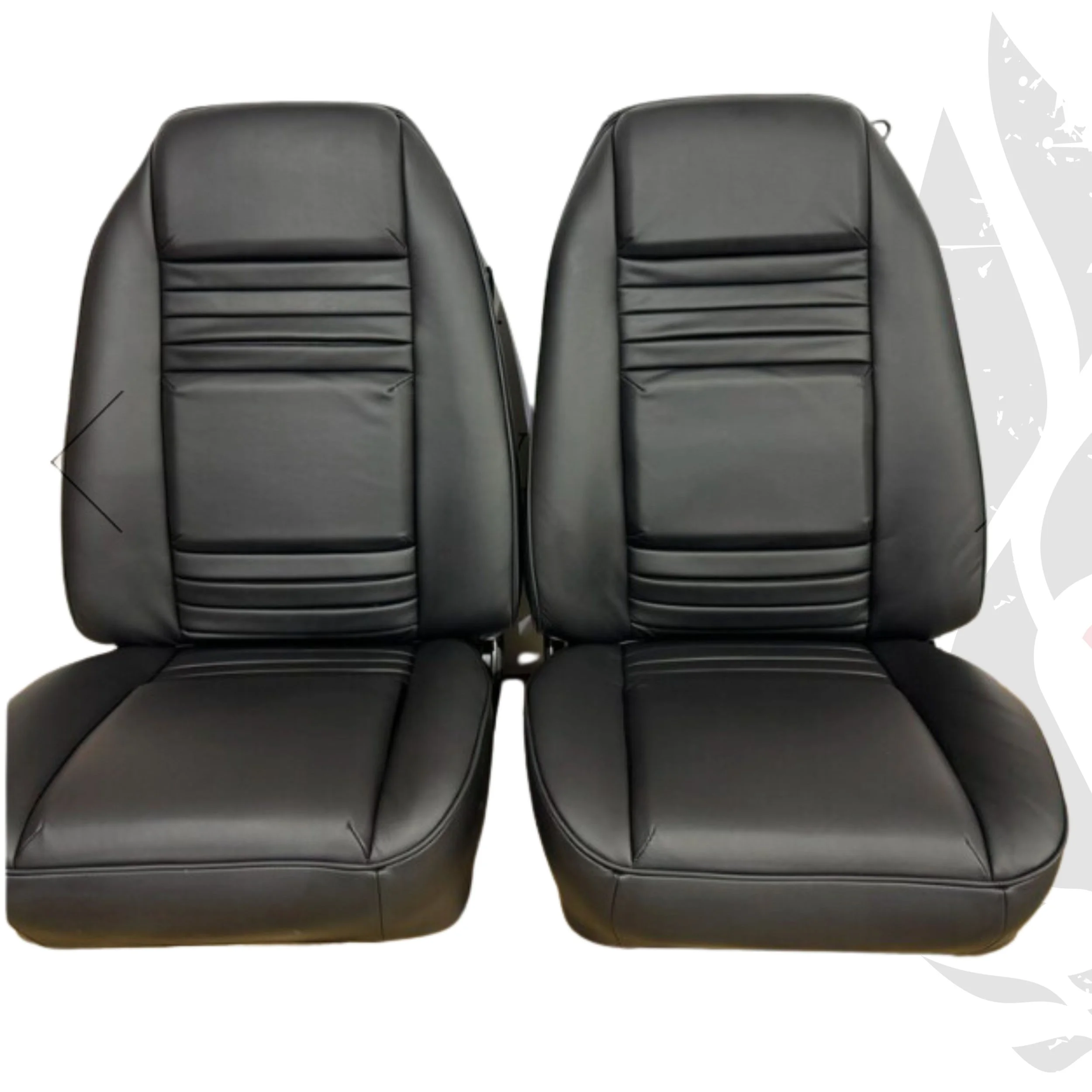 1978-81 Pontiac Firebird Trans Am Custom Leather Front Deluxe Seat Covers by Al Knoch
