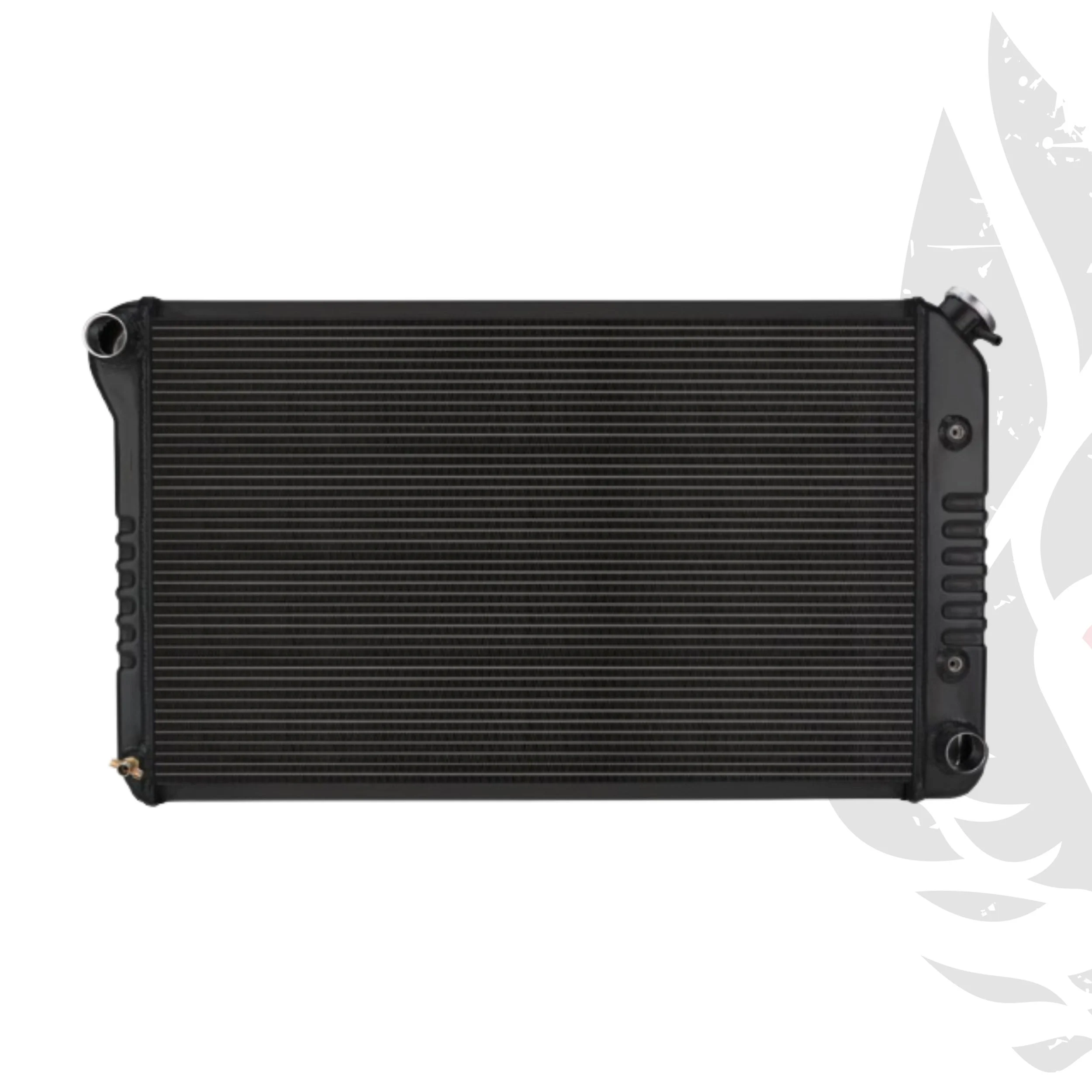 1970-81 Firebird Automatic Trans Aluminum Radiator Black Night Rider Series by Cold Case Radiators