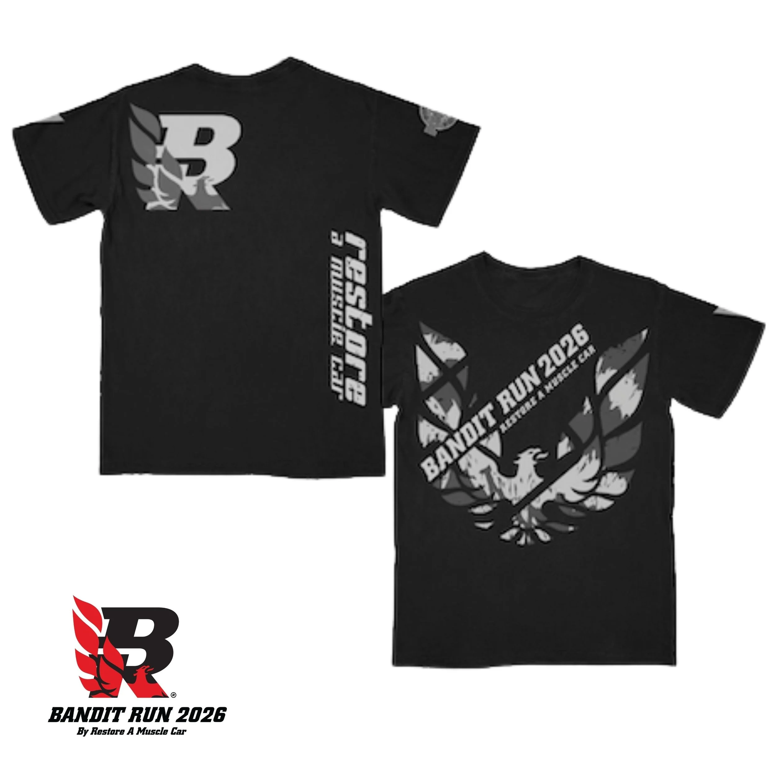 2026 Bandit Run "Restore Bird" Premium T-Shirt Pre-Order