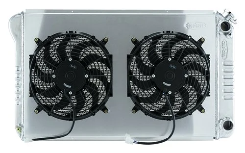 70-81 Pontiac Firebird LS Swap Aluminum Performance Radiator And 12 Inch Fan Kit