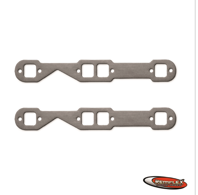 Remflex 2005 Chevrolet Small Block 305, 327, 350, 400 Square Port for Headers (Pair)