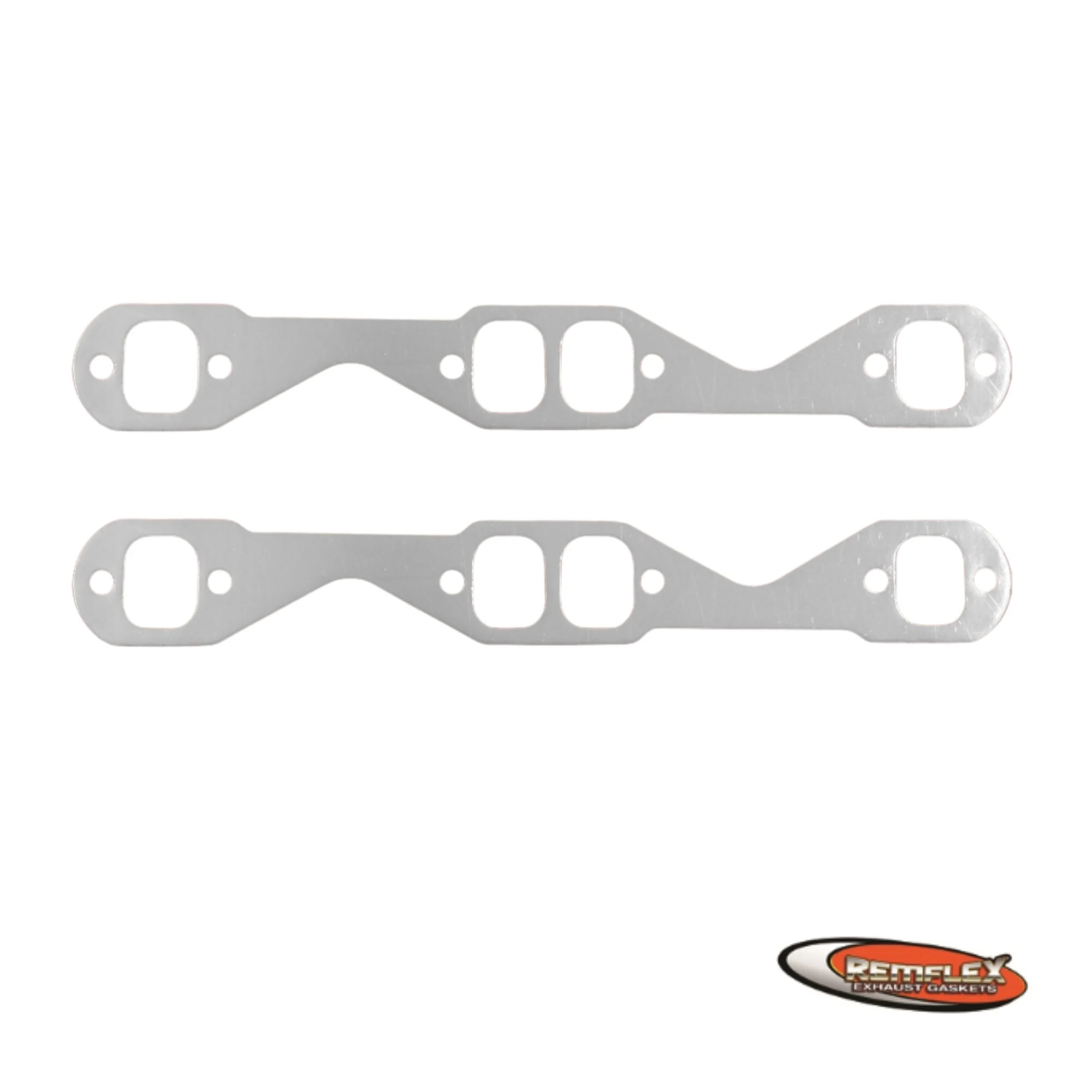 Remflex 2038 Chevrolet Small Block Oval Port for Husler Hedders (Pair)