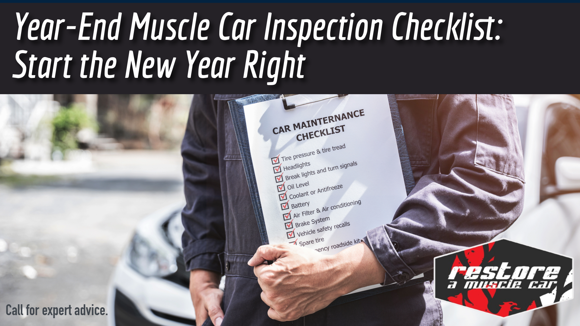 muscle car inspection checklist