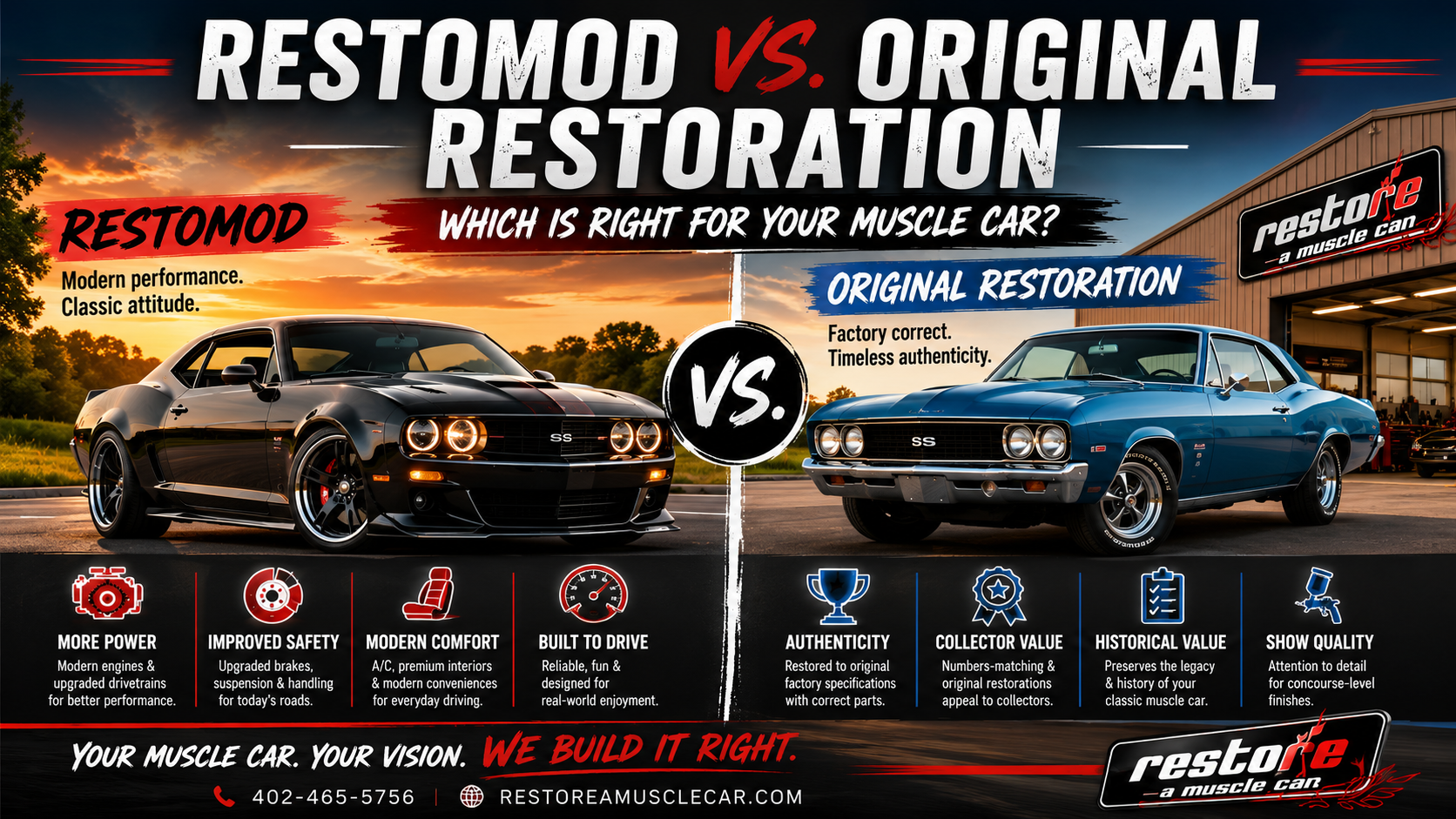 restomod vs original restoration