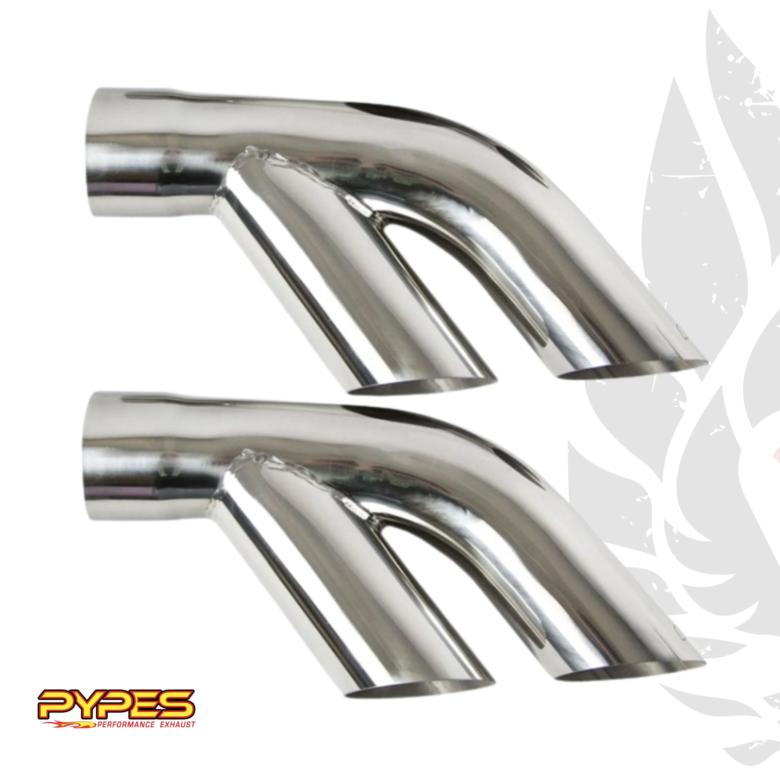 1976-1981 TRANS AM PERFORMANCE EXHAUST 3" TO DUAL 3" STAINLESS SPLIT TIPS
