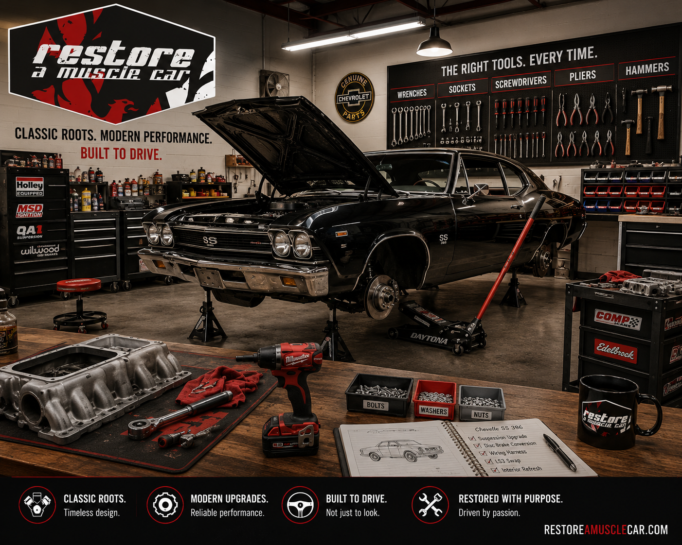 muscle car restoration tools