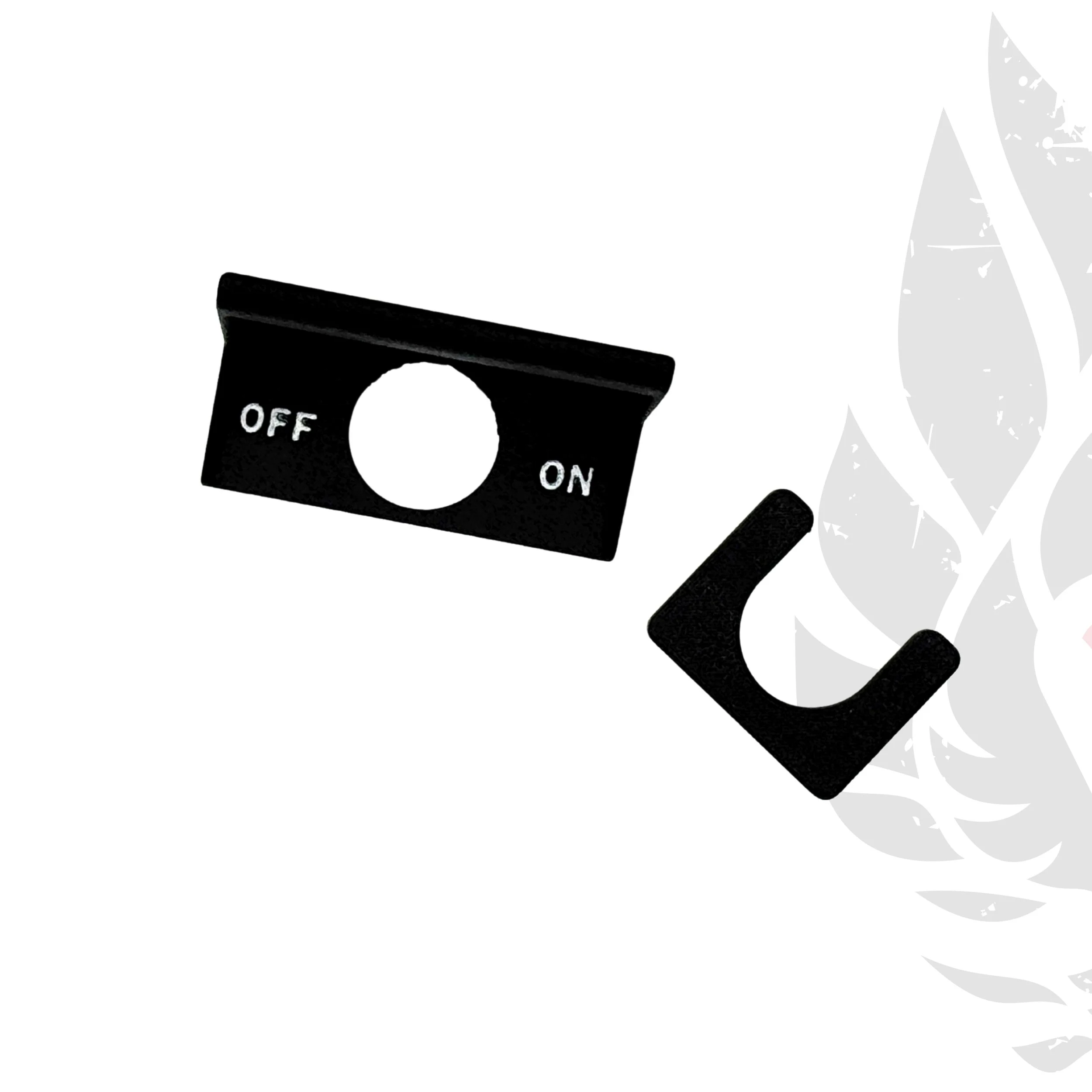 1970-1981 Pontiac Firebird Chevy Camaro Pro Touring Custom Electric Parking Brake Button Bezel