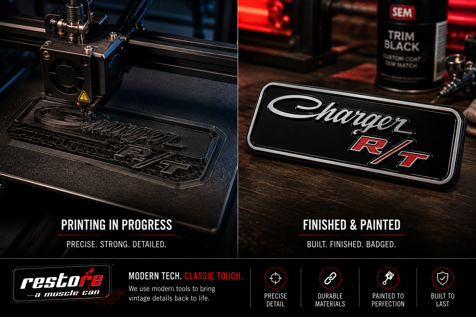 3D Printing Rare Parts — A Modern Fix for Classic Gaps