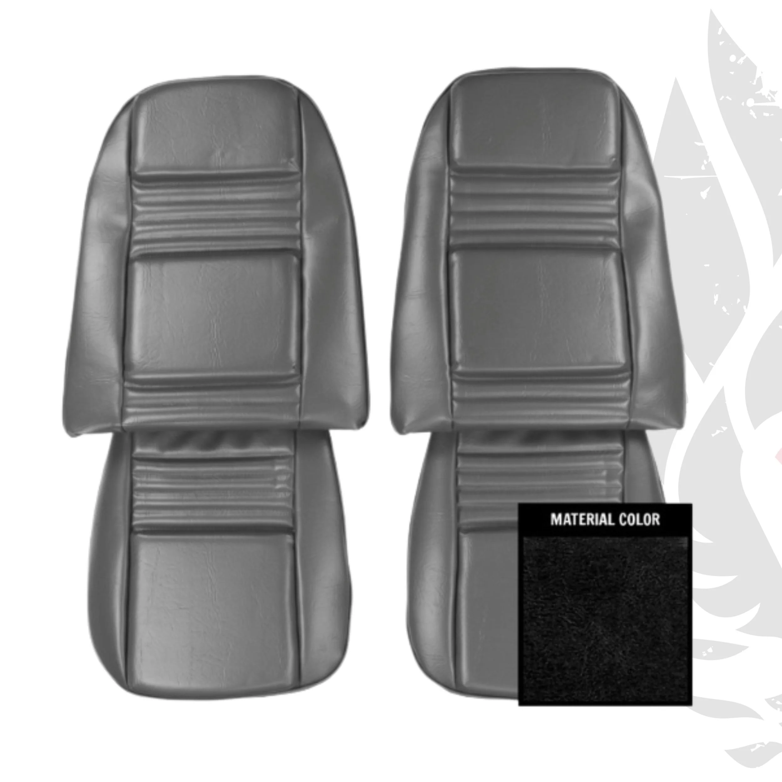 1978 Pontiac Firebird Deluxe Seat Upholstery; Choose From 7 Colors, Front, Rear, or Full Set