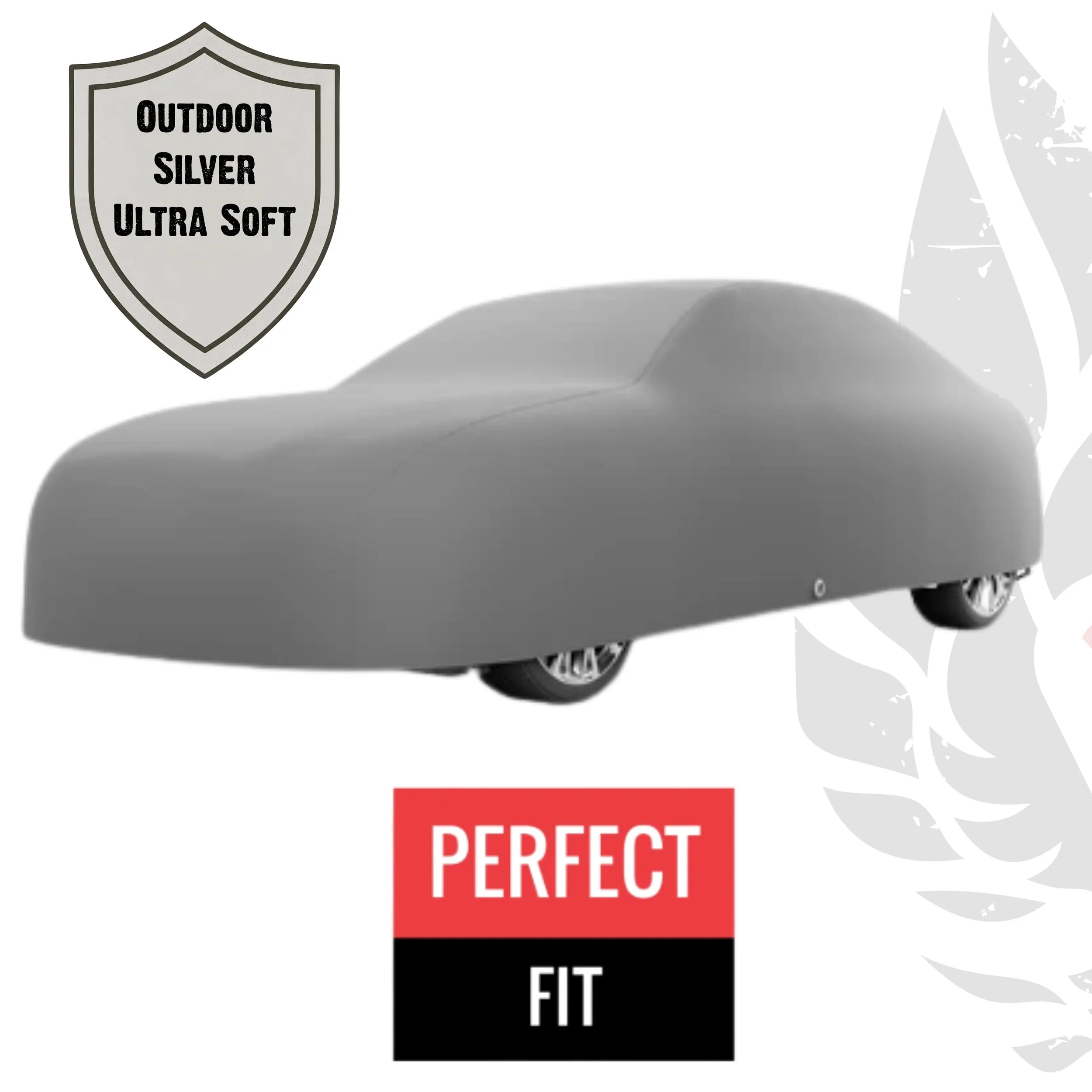 Premium 1970-81 Firebird Trans Am Fitted Outdoor Silver Shield Soft Car Cover