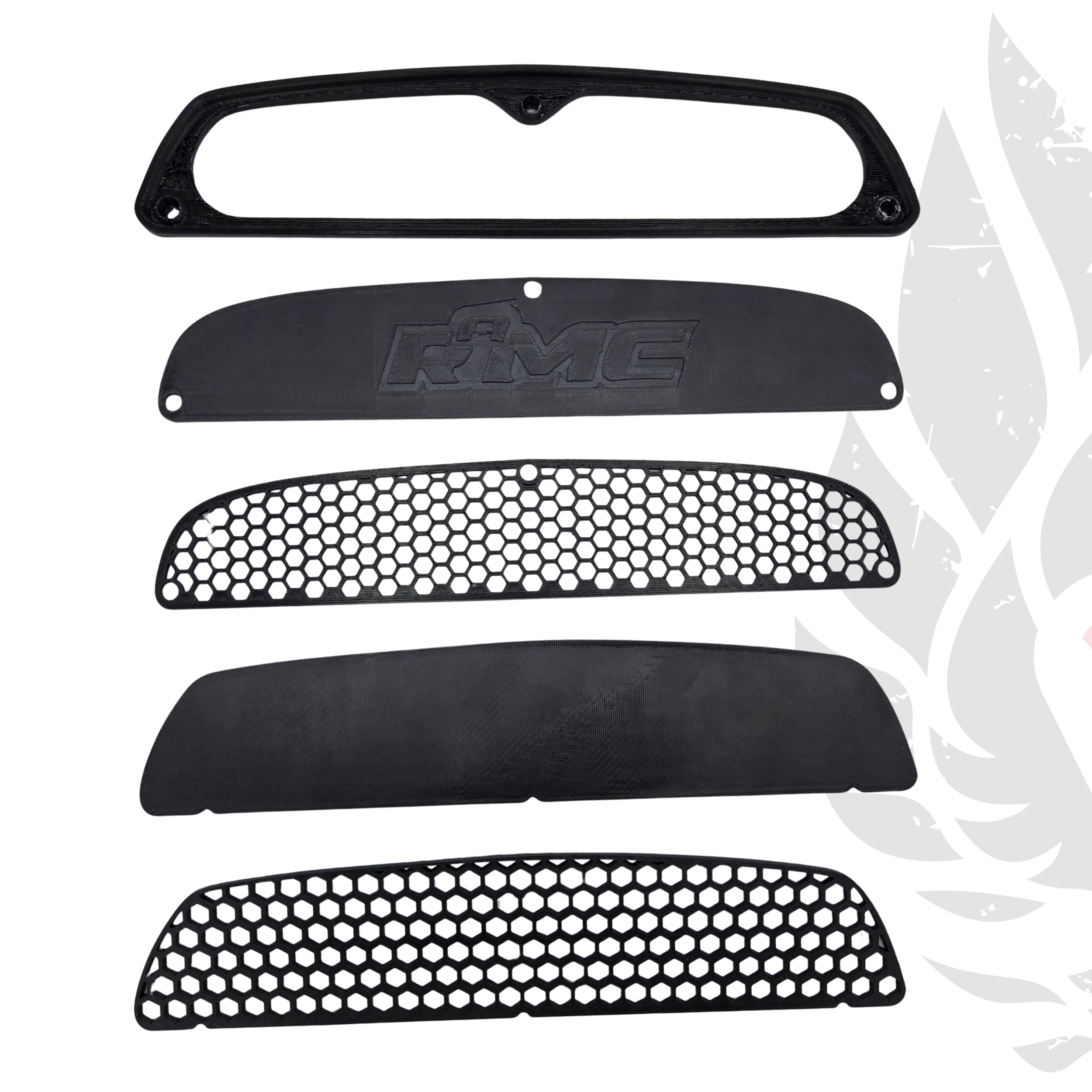 1970-1976 Pontiac Trans Am Firebird Custom Shaker Inserts; 4 Styles to Choose From