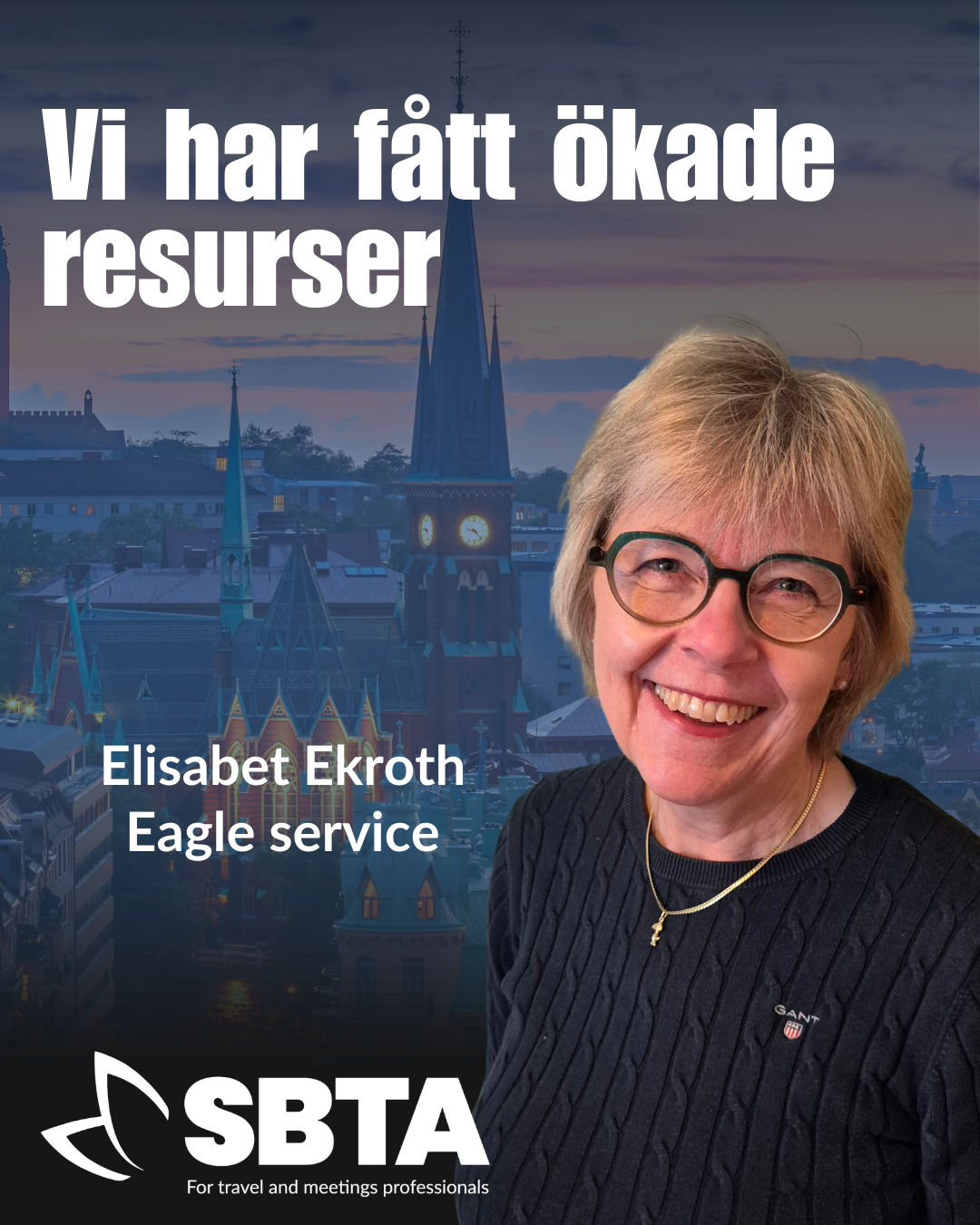 Branschproffs förstärker SBTA:s kansli 