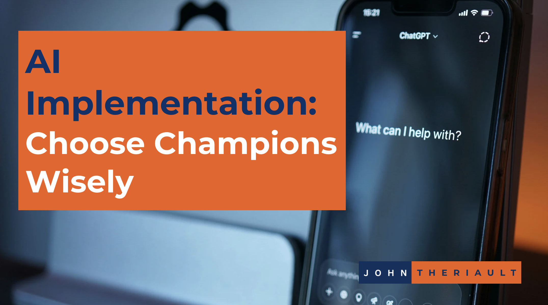 Internal Communications and Change Management: AI Champions? Choose Wisely