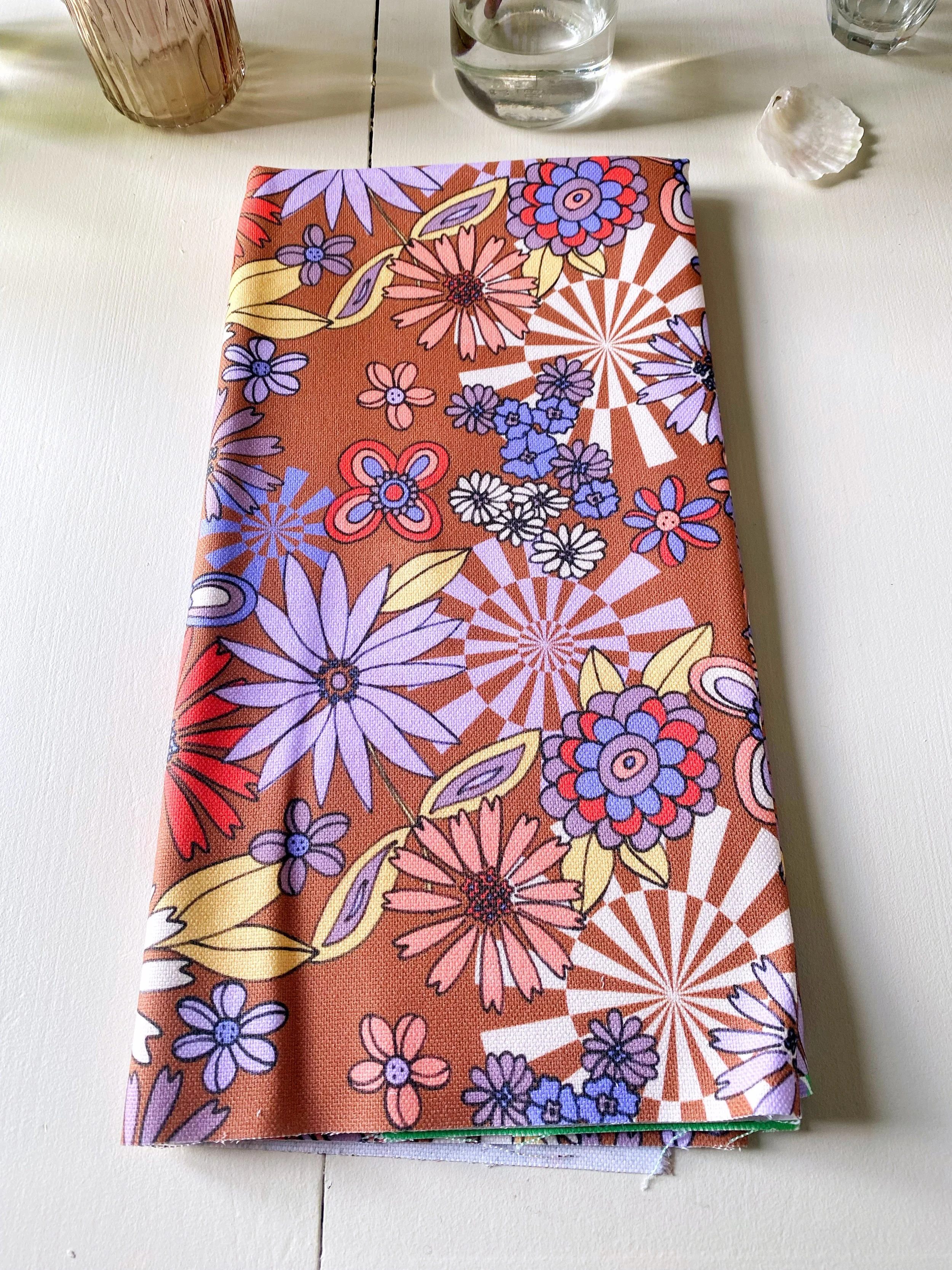 COUPON RETROLIFT MARRON PANAMA  81x140 CM