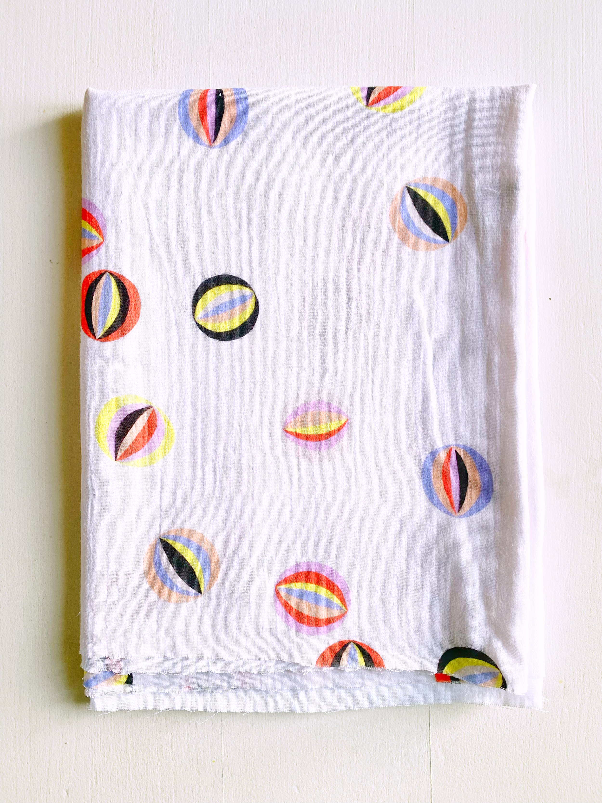 COUPON LES BILLES ORIGINAL DOUBLE GAZE 50x145 CM