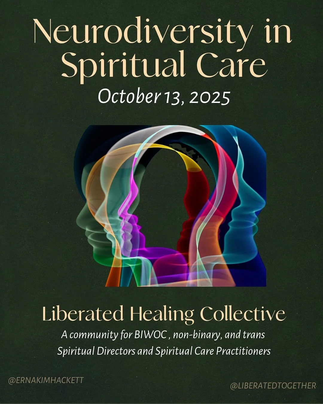 Spiritual care thrives when we learn together.
Join fellow practitioners in exploring how neurodiversity deepens our understanding of compassion, connection, and care.

Let&rsquo;s build a space where every way of being belongs.

#liberatedtogether #