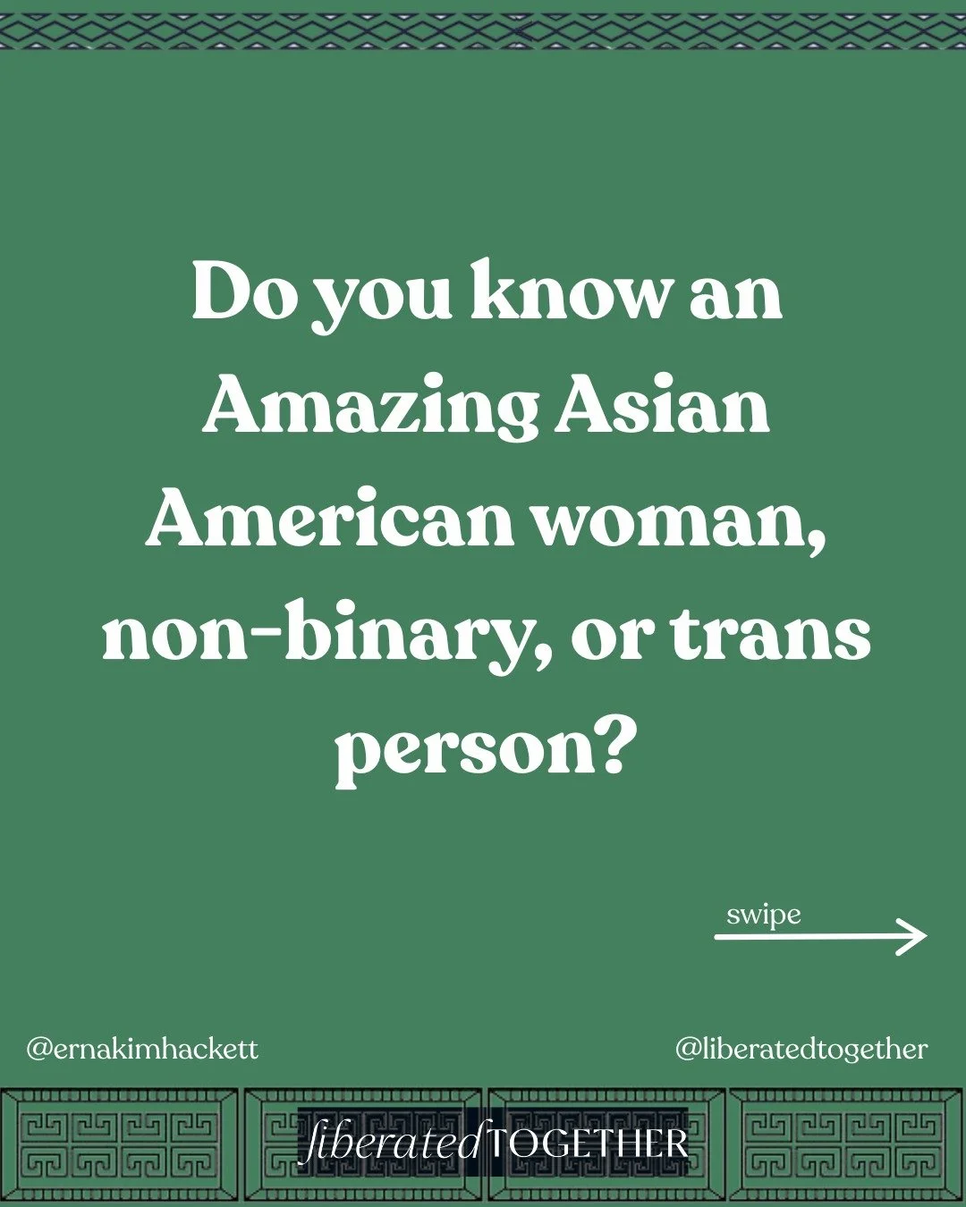 We&rsquo;re working on a really fun storytelling project, where we get to highlight the often hidden stories of Asian American women, non-binary, and trans folks of faith. Would you take a moment to think of folks in your community and help us connec