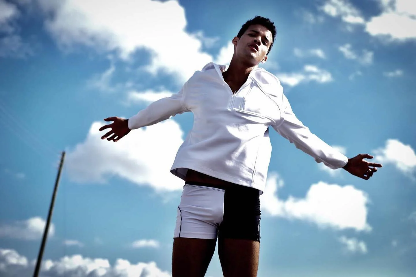 Andres @andrescannas 📸 by @pielajena #menswear #compressionshorts #athleticwear #sportswear #malemodel