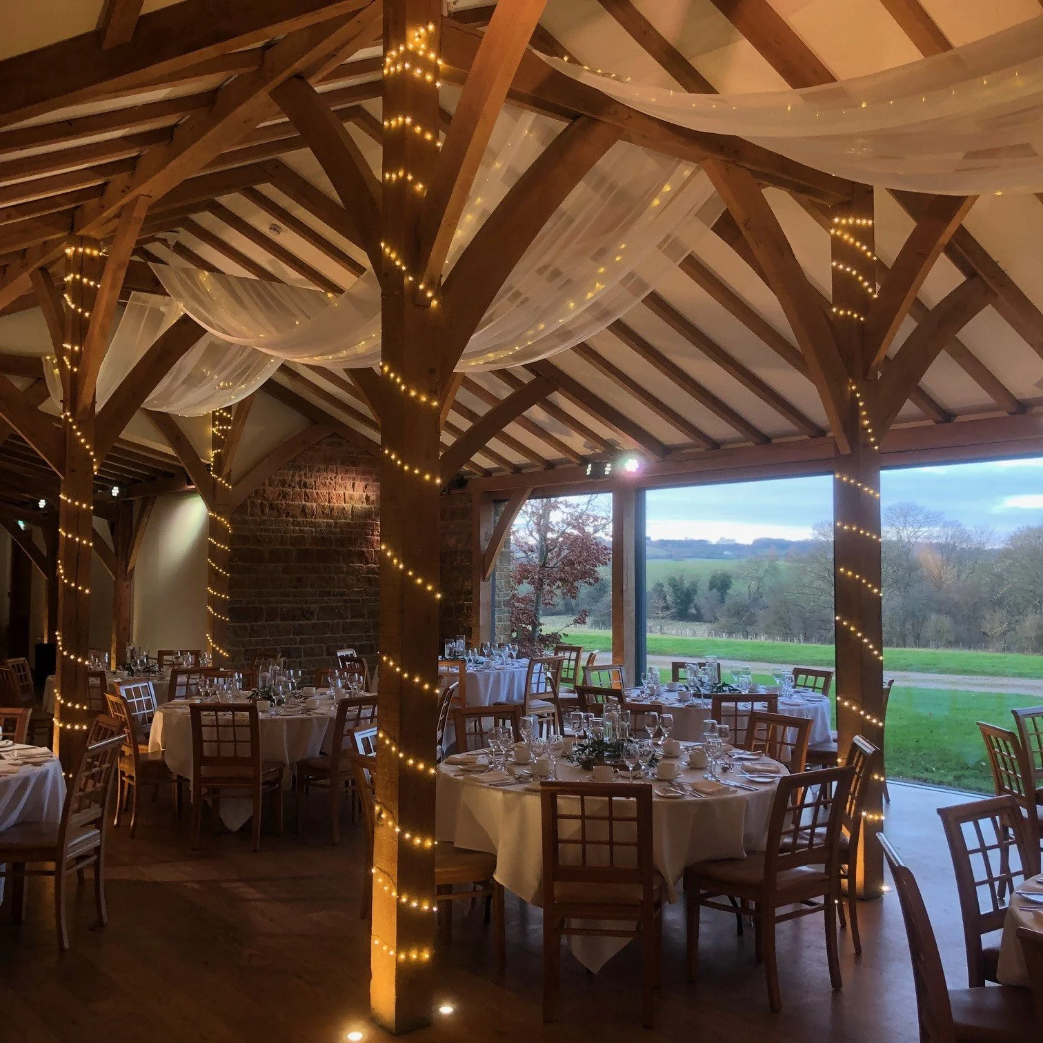 Wedding Drapes Oak Barn Dodford Manor.jpg