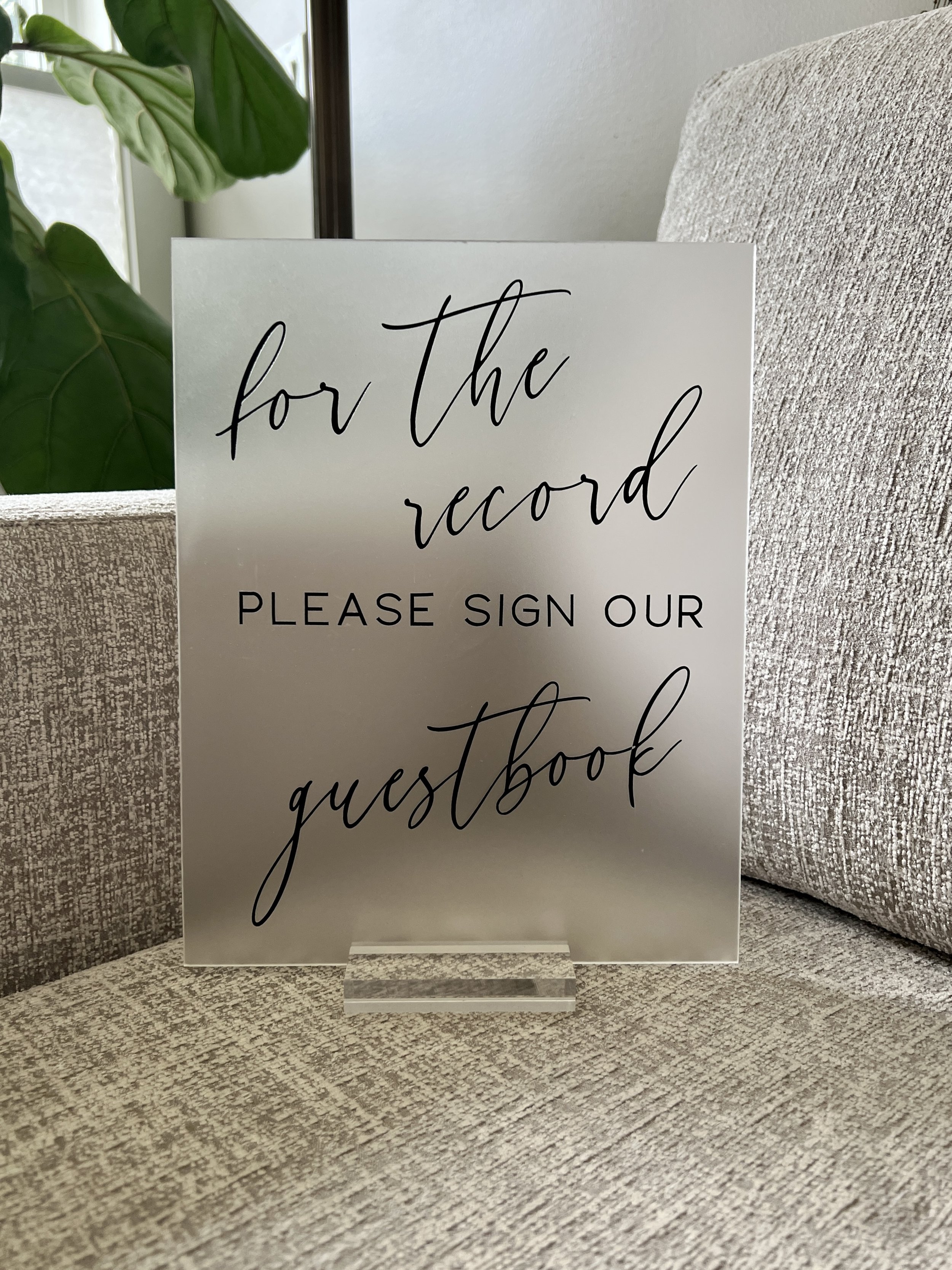 Record Guestbook