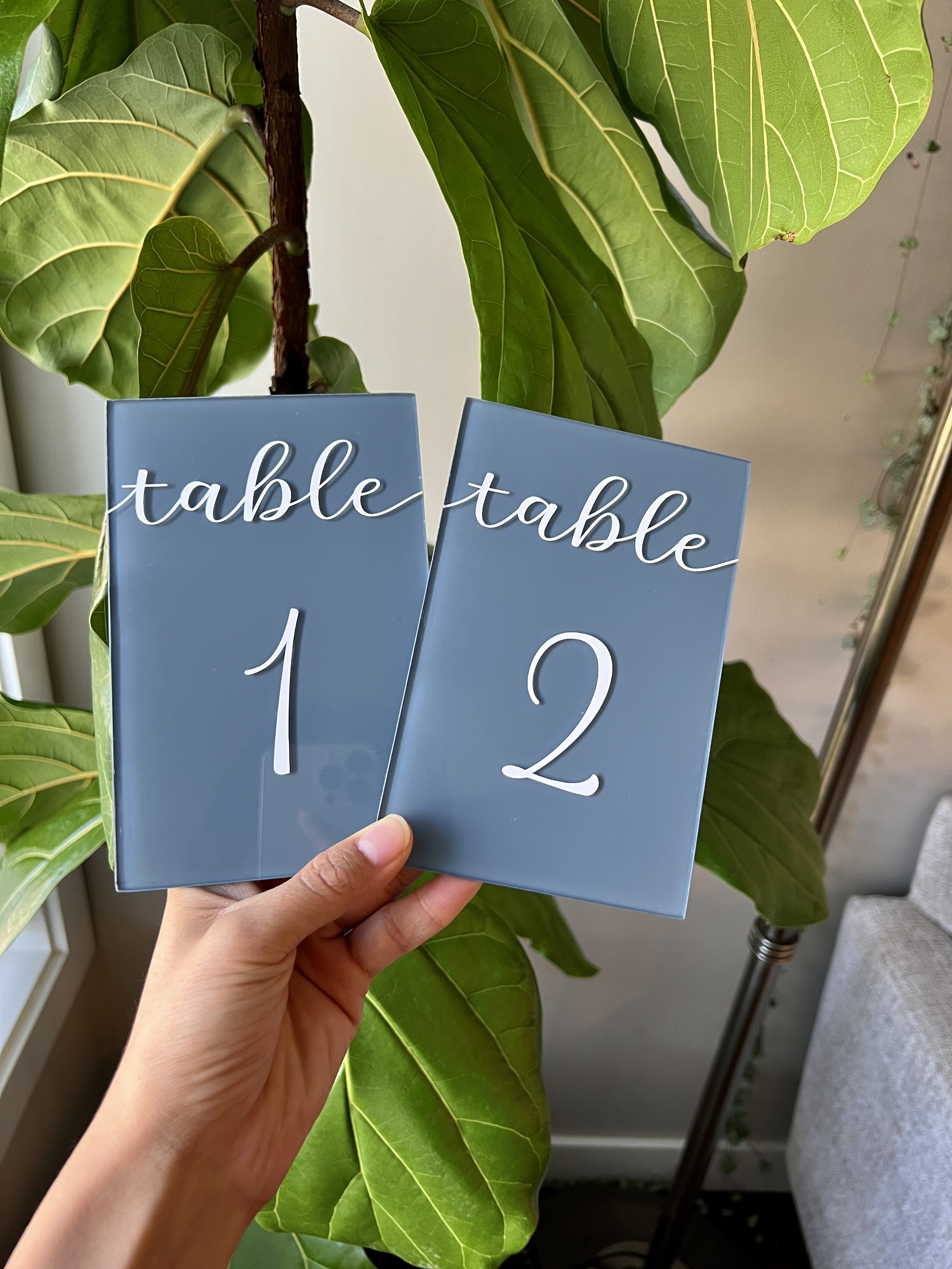 Table Numbers #2