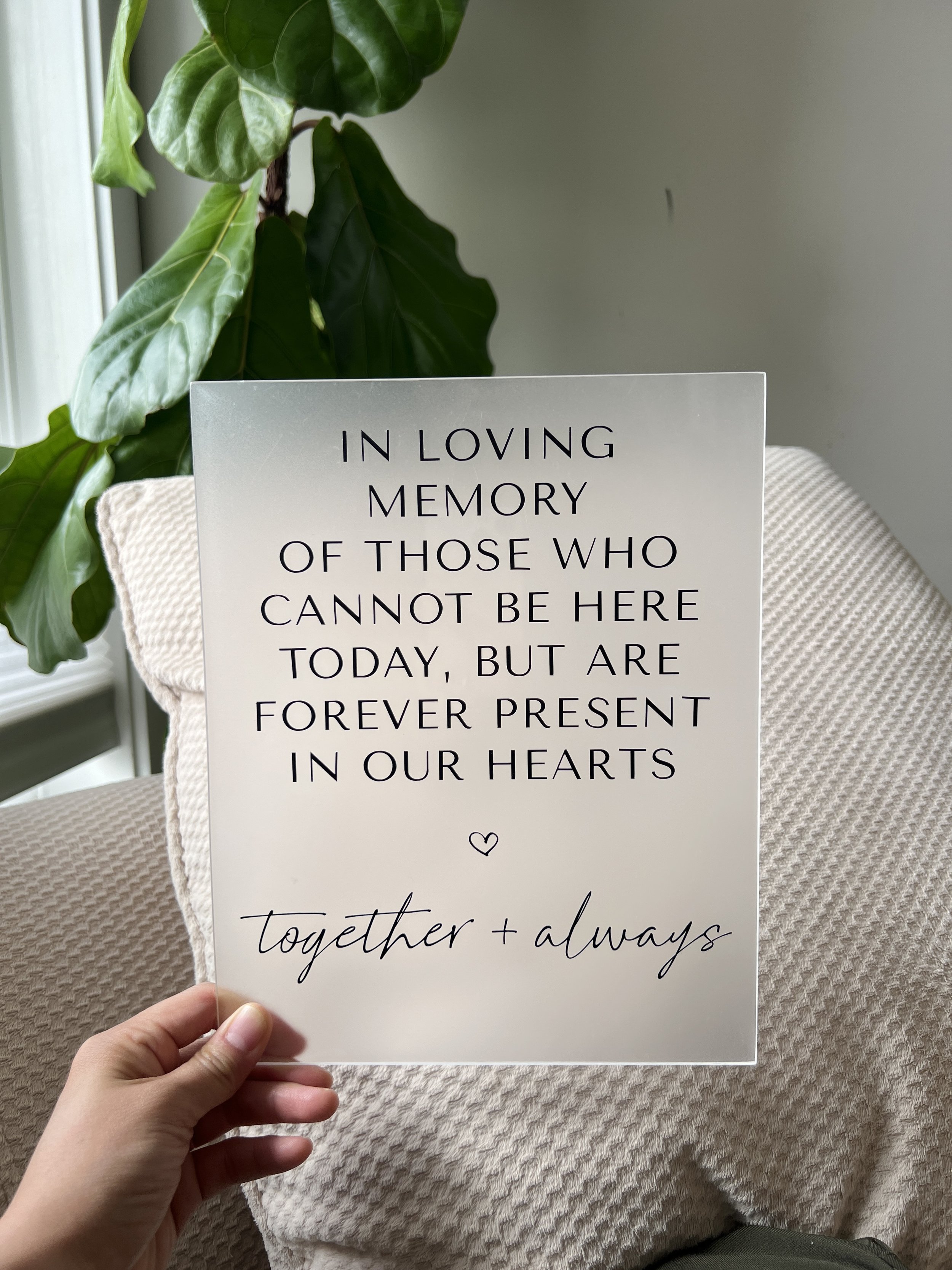 Loving Memory - Forever & Always