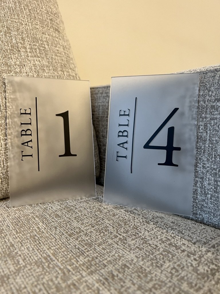 Table Numbers #4