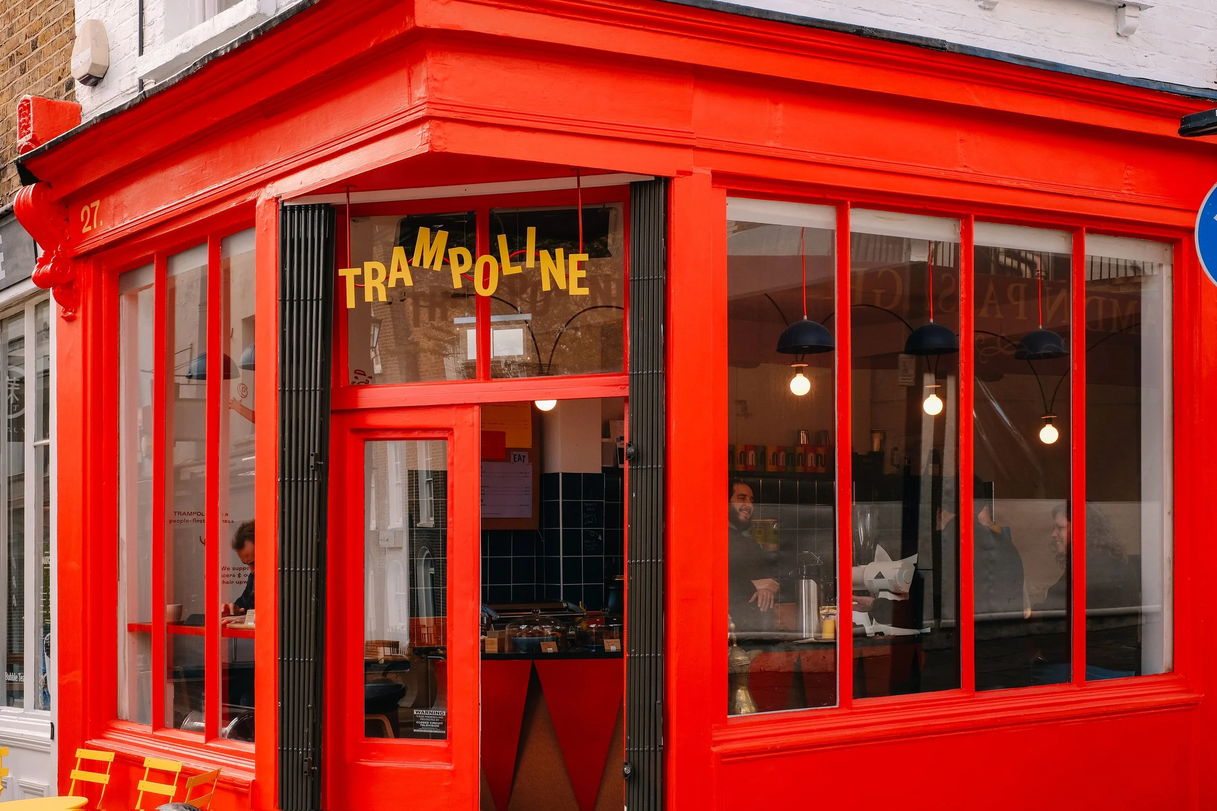 Trampoline Social Impact Cafe, North London