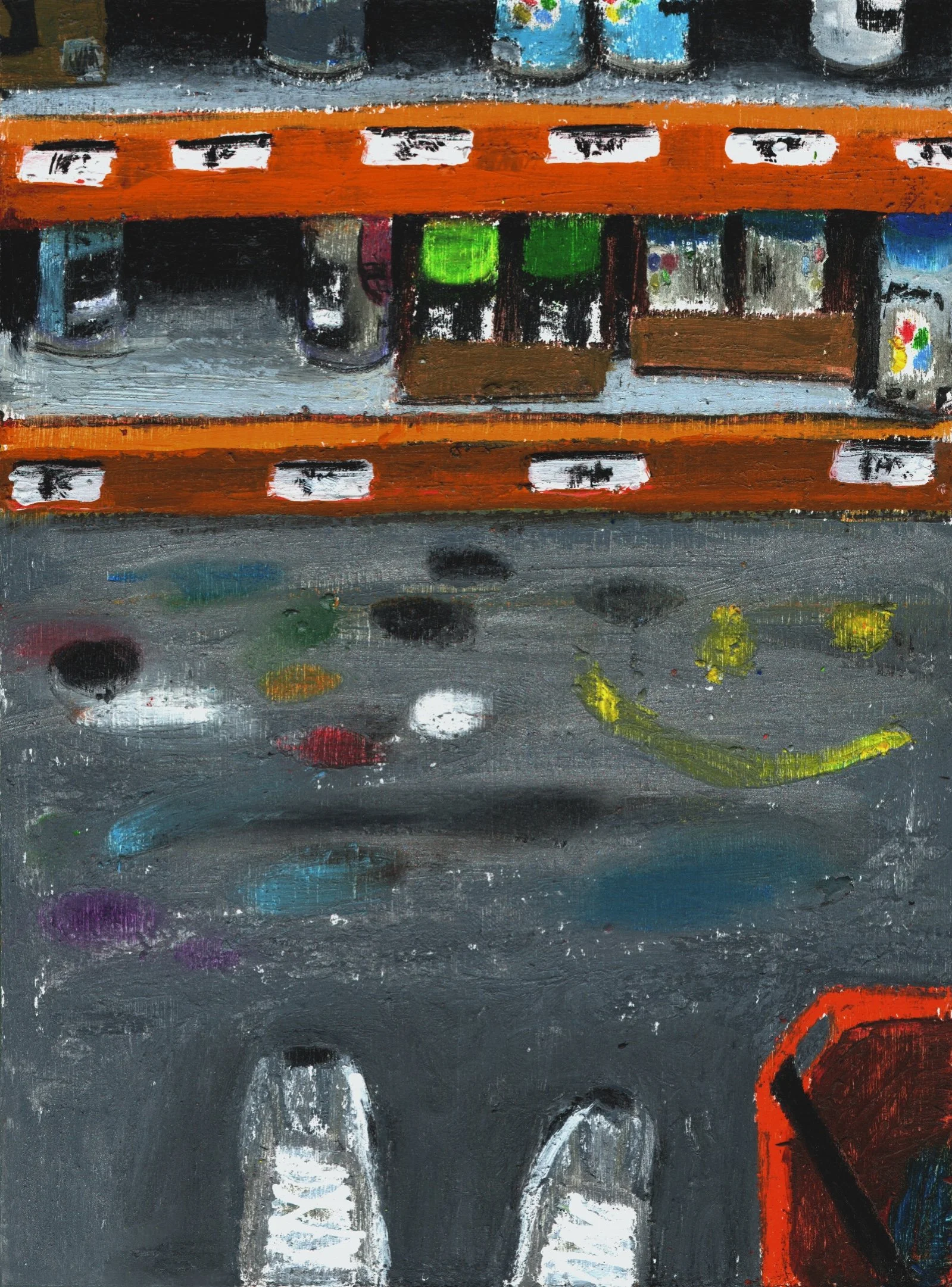 Spray Paint Aisle