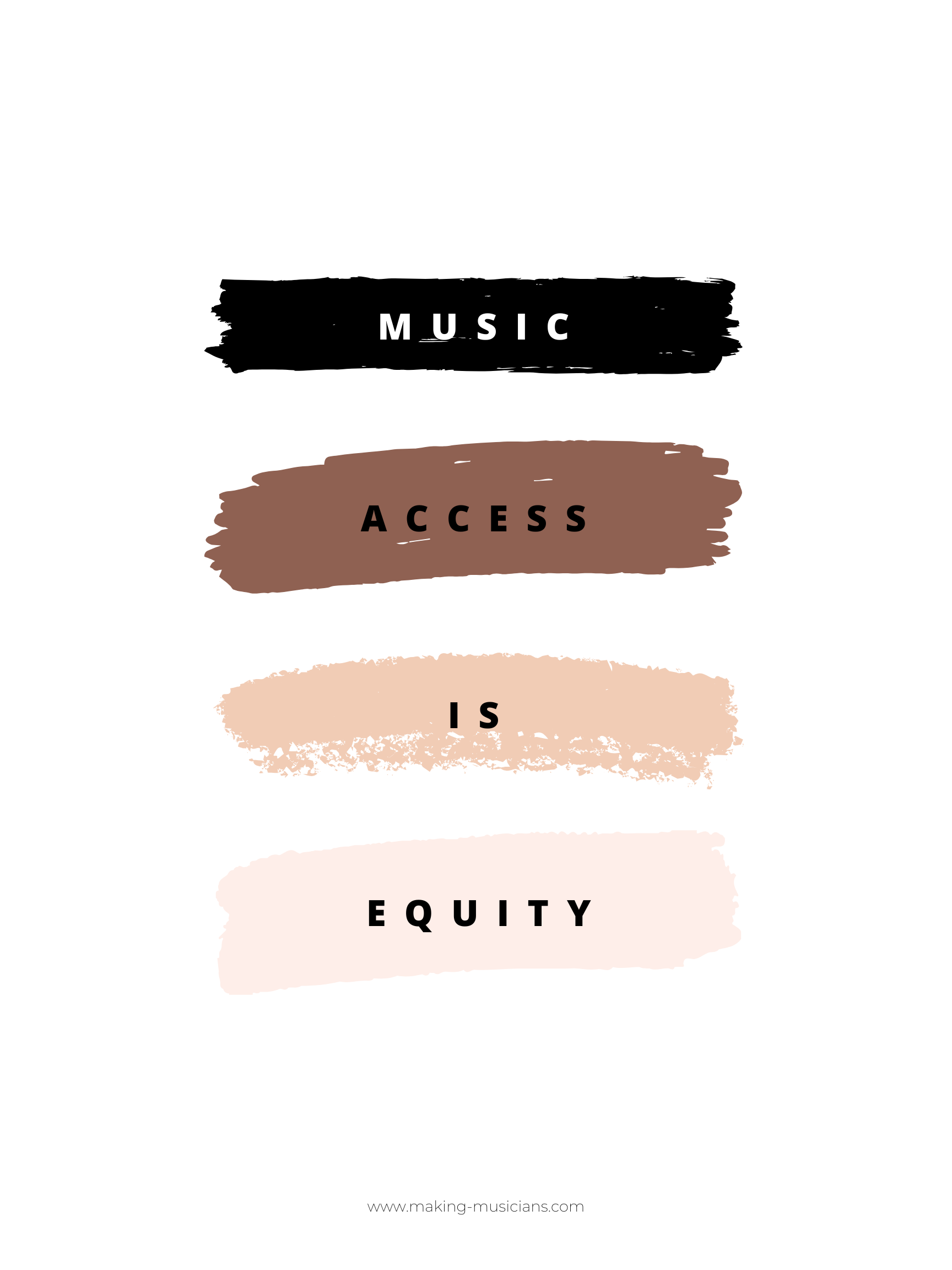 Music Equity Poster