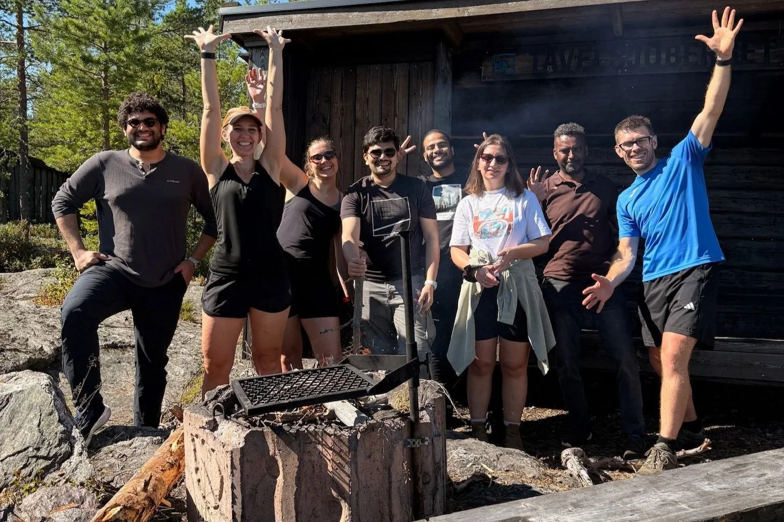 Lab Hike at Tavelsjöberg