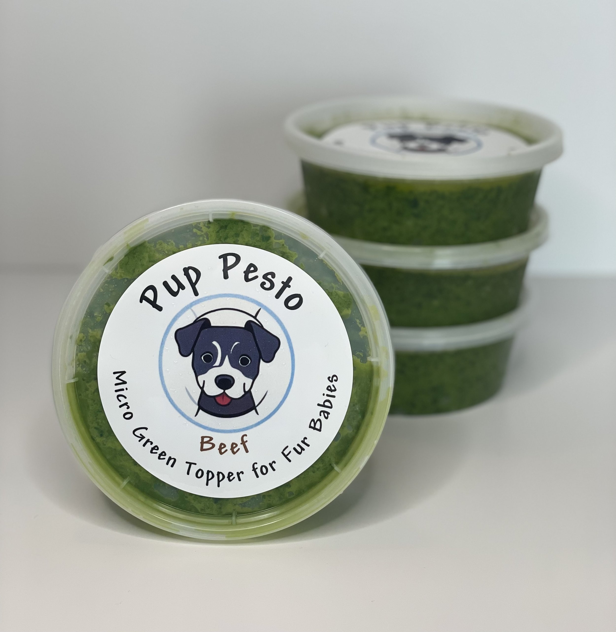 Beef Microgreen Pup Pesto