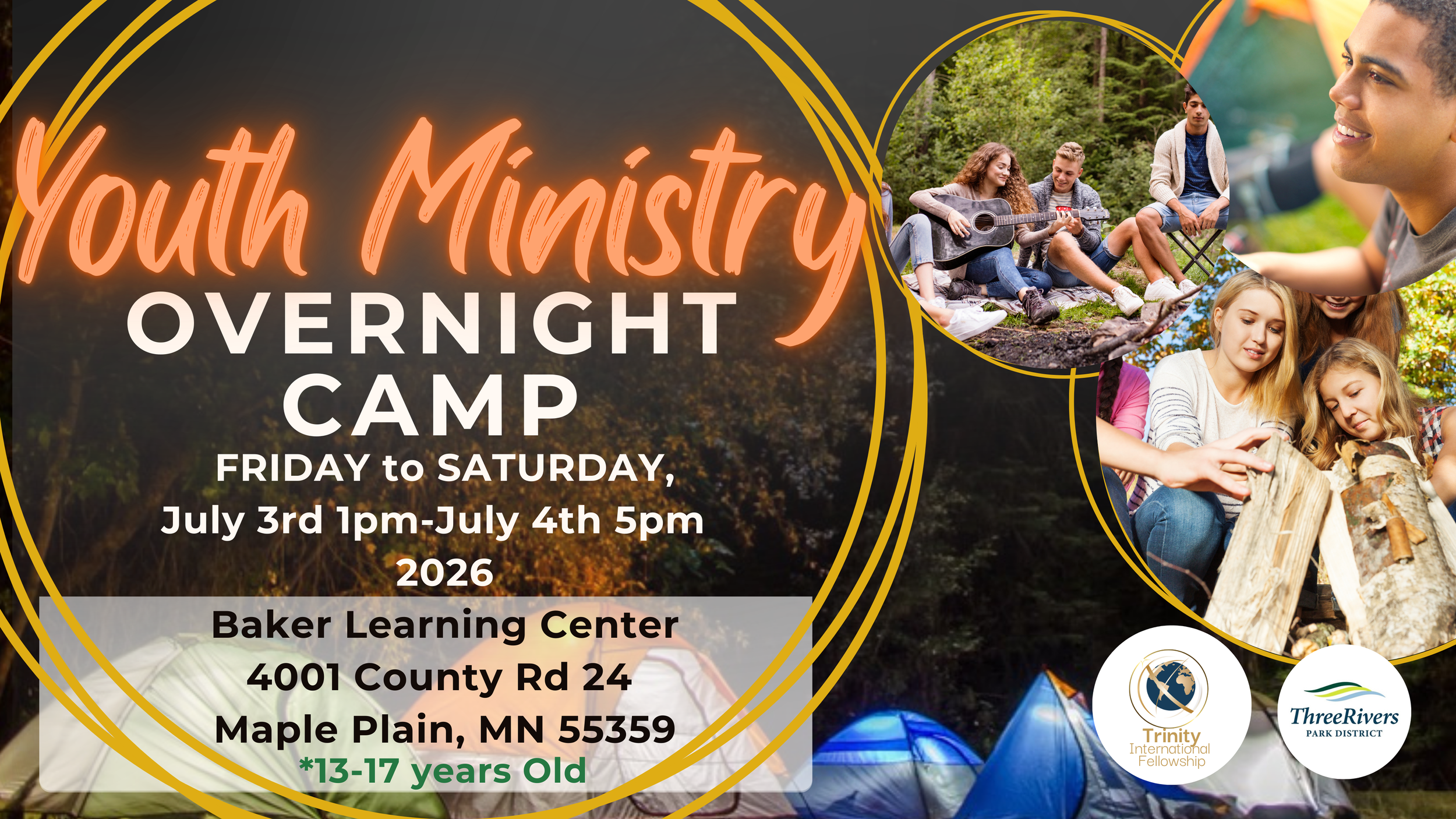 Youth Ministry Overnight Camp