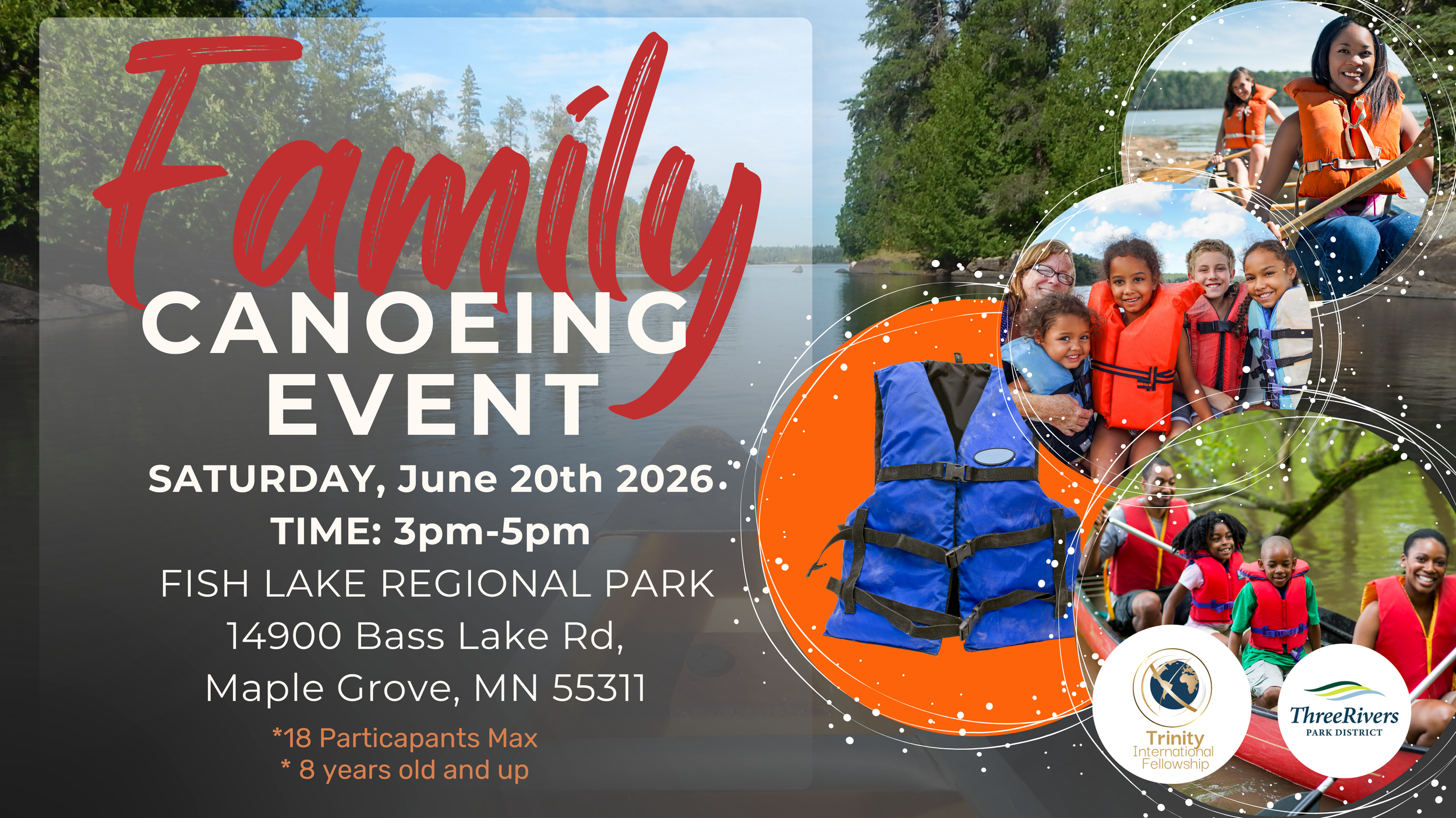 Family Canoeing Event