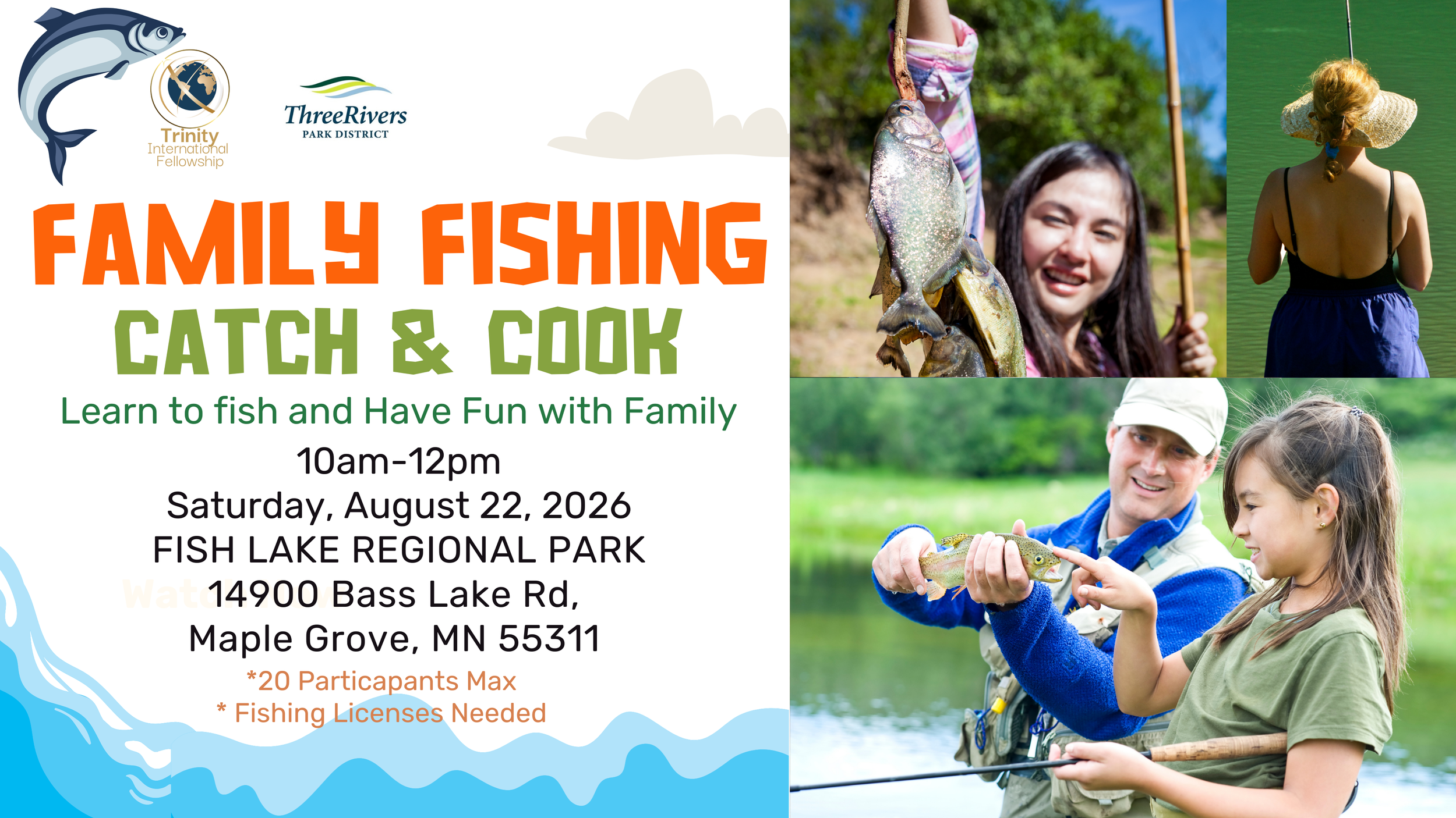 Family Fishing Catch & Cook