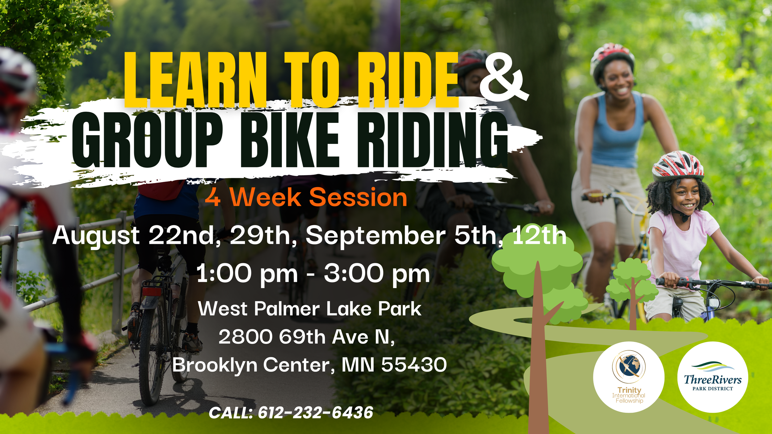 Learn To Ride & Group Bike Riding