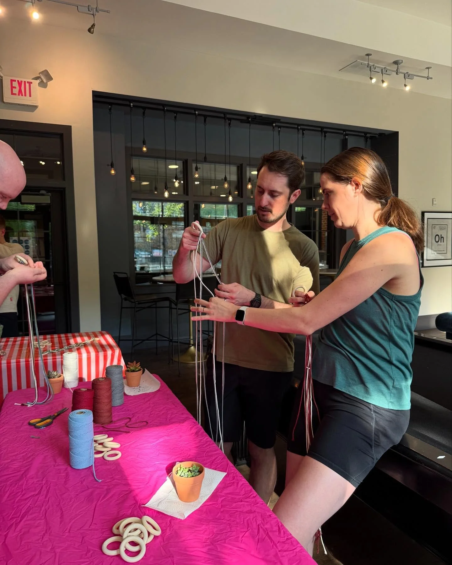 We came, we saw, we macraMAY&rsquo;d! Thanks to everyone who came out and got knotty with us&mdash;our succulents have never looked so stylish!