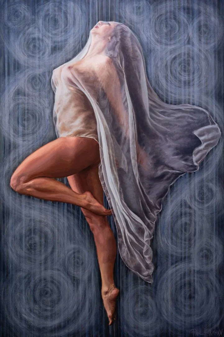 Dea Ex Machina - 60"x40", oil, 2022.