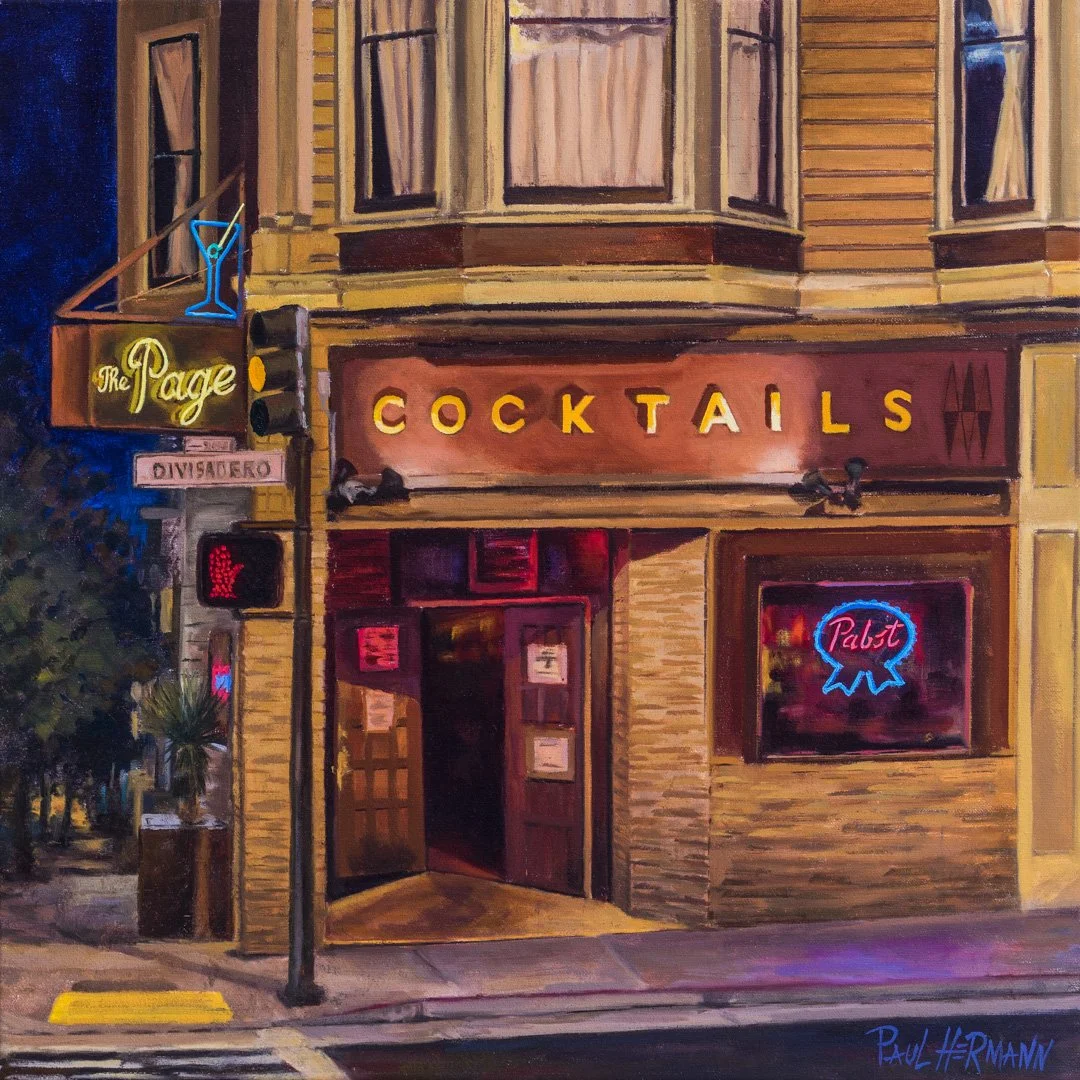 The Page - 20"x20", oil, 2016.