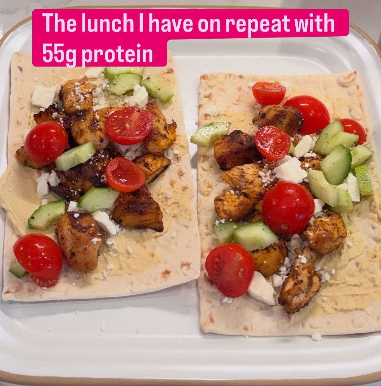 Weight loss CHEAT CODE because this one will keep you full for hours with 55g protein and under 500 calories. SO easy and tasty too! #weightlosstips #howtolosefat #easymeal #highprotein