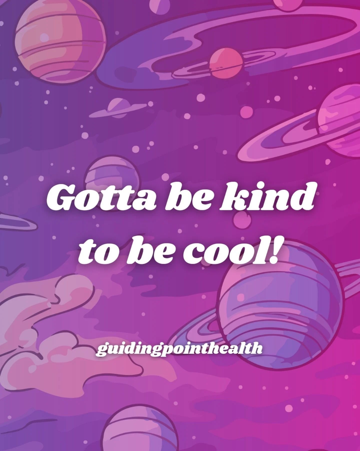 It's World Kindness Day! 💖

Kindness is one of the most powerful tools we have. When you act from a place of love and understanding, you can change the world. What is one kind thing you can do today for yourself and for someone else???

Just for tod