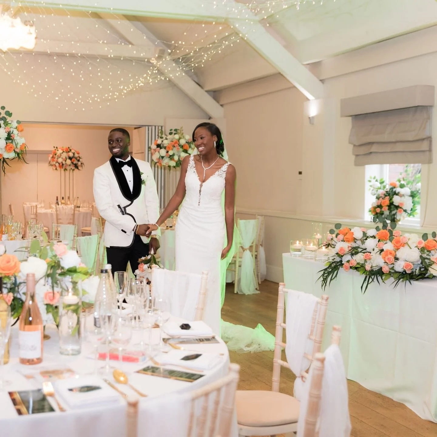 Check out the happy couple's reaction to their stunning wedding decor! Their beaming smiles say it all 😘. I'm convinced they adore it - can you tell? Share your thoughts in the comments! 
~ 
It's been a while since my last post, but I'm back 😘. 
~ 