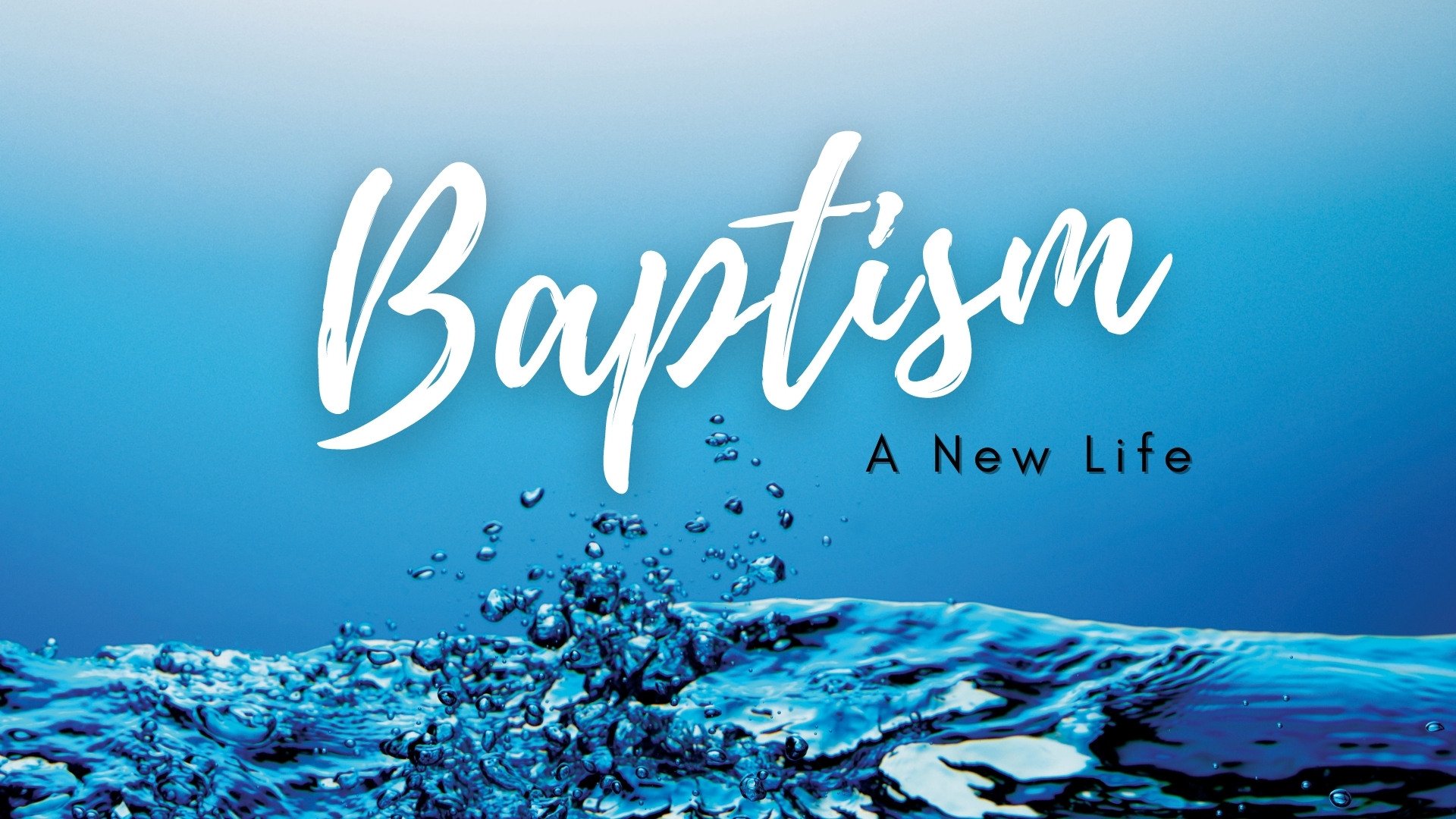 Baptism Class