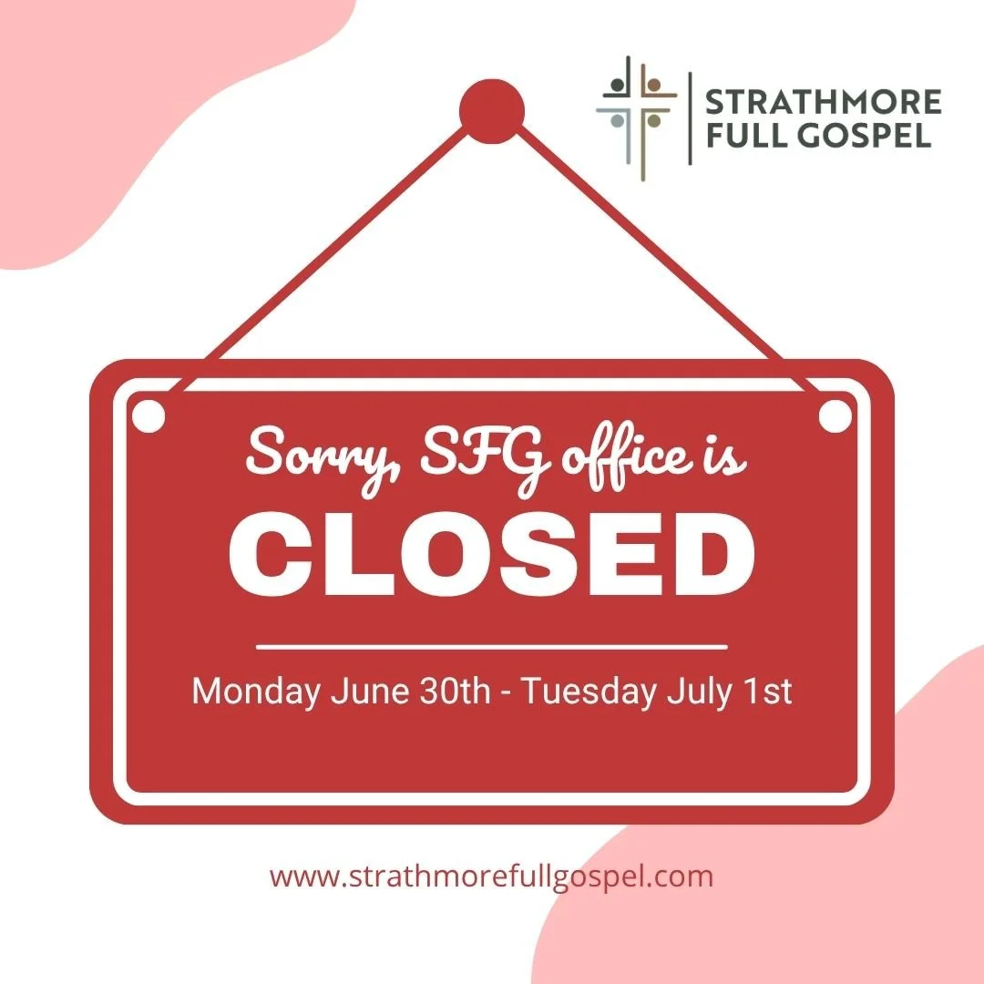 Church Office Closed