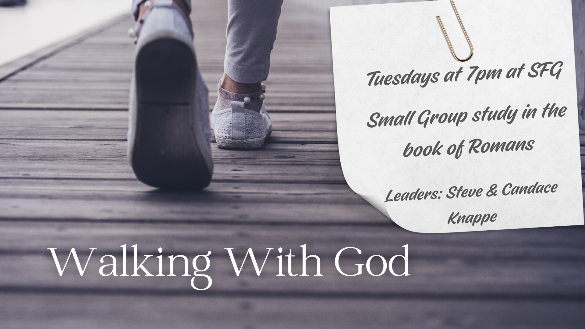 Walking With God