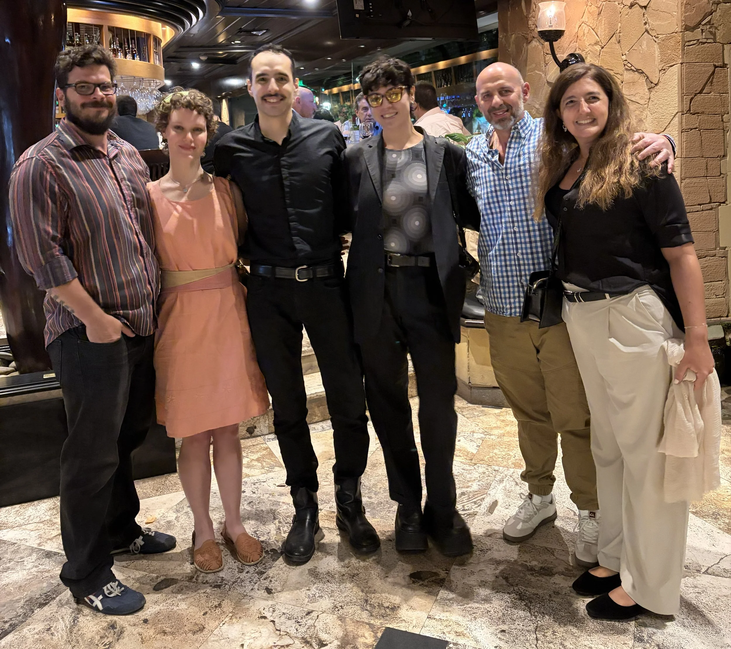 Leonardo Silva, Bryn, Carlos Maldonado, Victoria, Diego and Paola Dalman from the Argentina team!