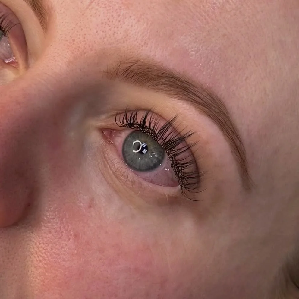 Brow wax, brow tint, and a fresh Wet Set on those lashes 🤩