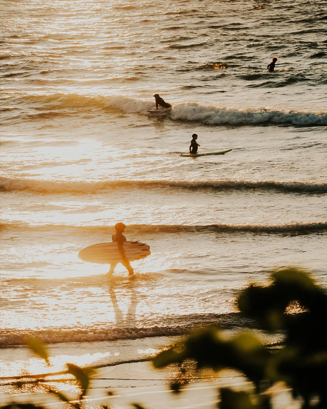 Golden days in Byron ~ Occasionally I get the chance to head to the beach with my camera before sunset. There&rsquo;s a timeless beauty in the sunlit silhouettes of surfers waiting for waves, and it's quite meditative trying to capture them in perpet