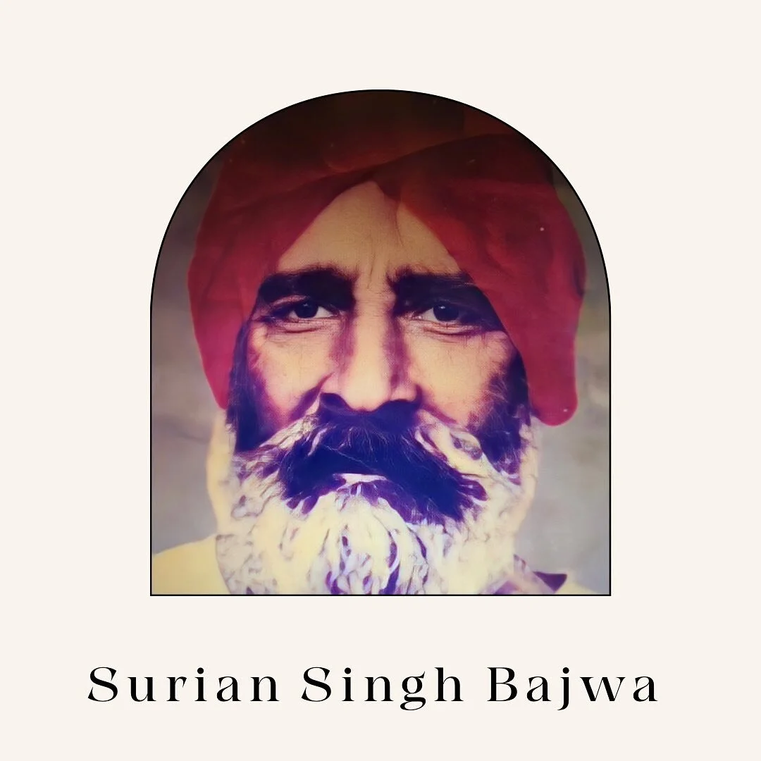 My inspiration for this project&hellip;my grandfather Surian Singh. After being being released from a Japanese POW camp came home to a soon to be divided India. While he is no longer with us I hope to document my aunt&rsquo;s stories about her journe